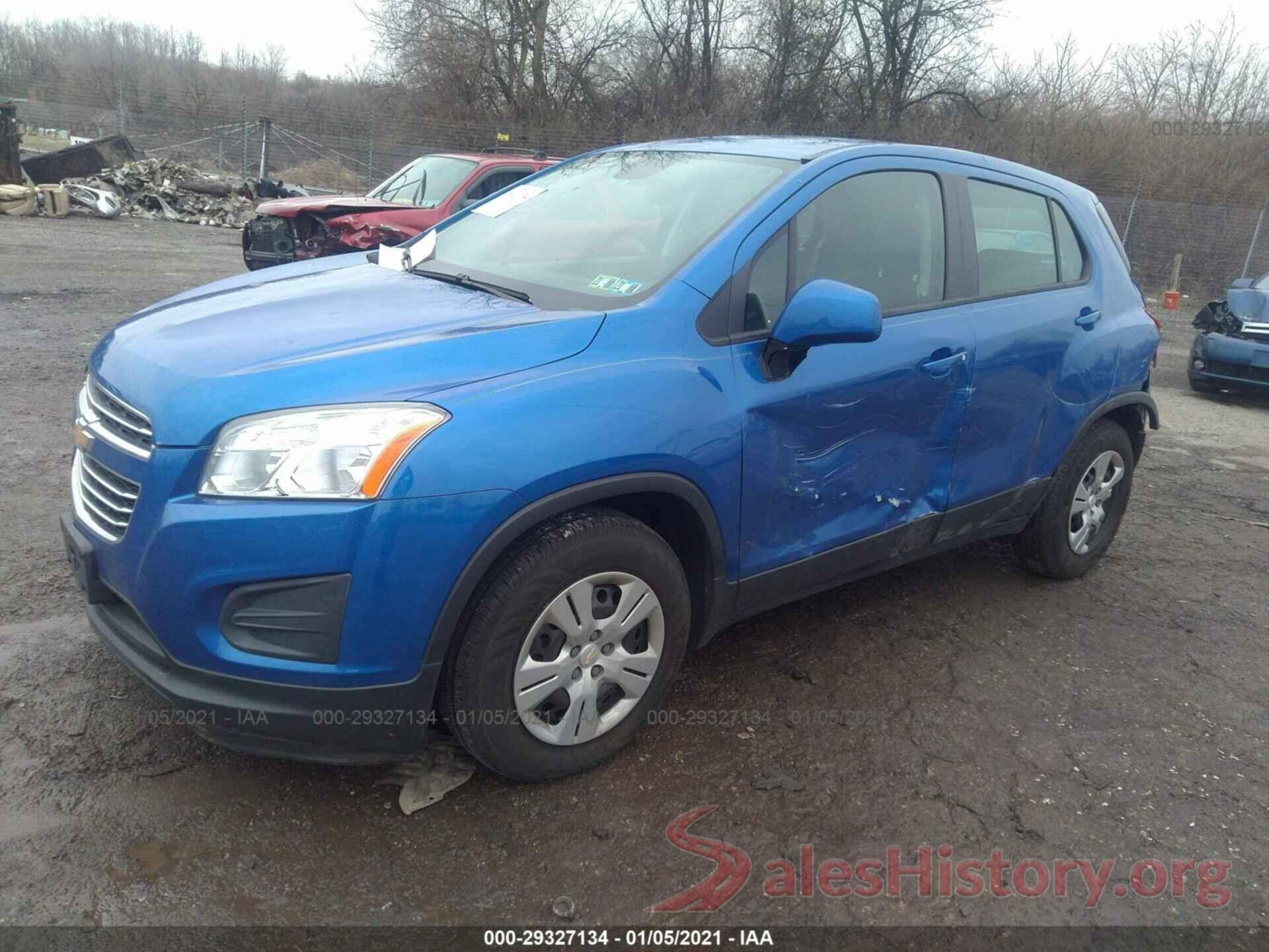 KL7CJKSB8GB711817 2016 CHEVROLET TRAX