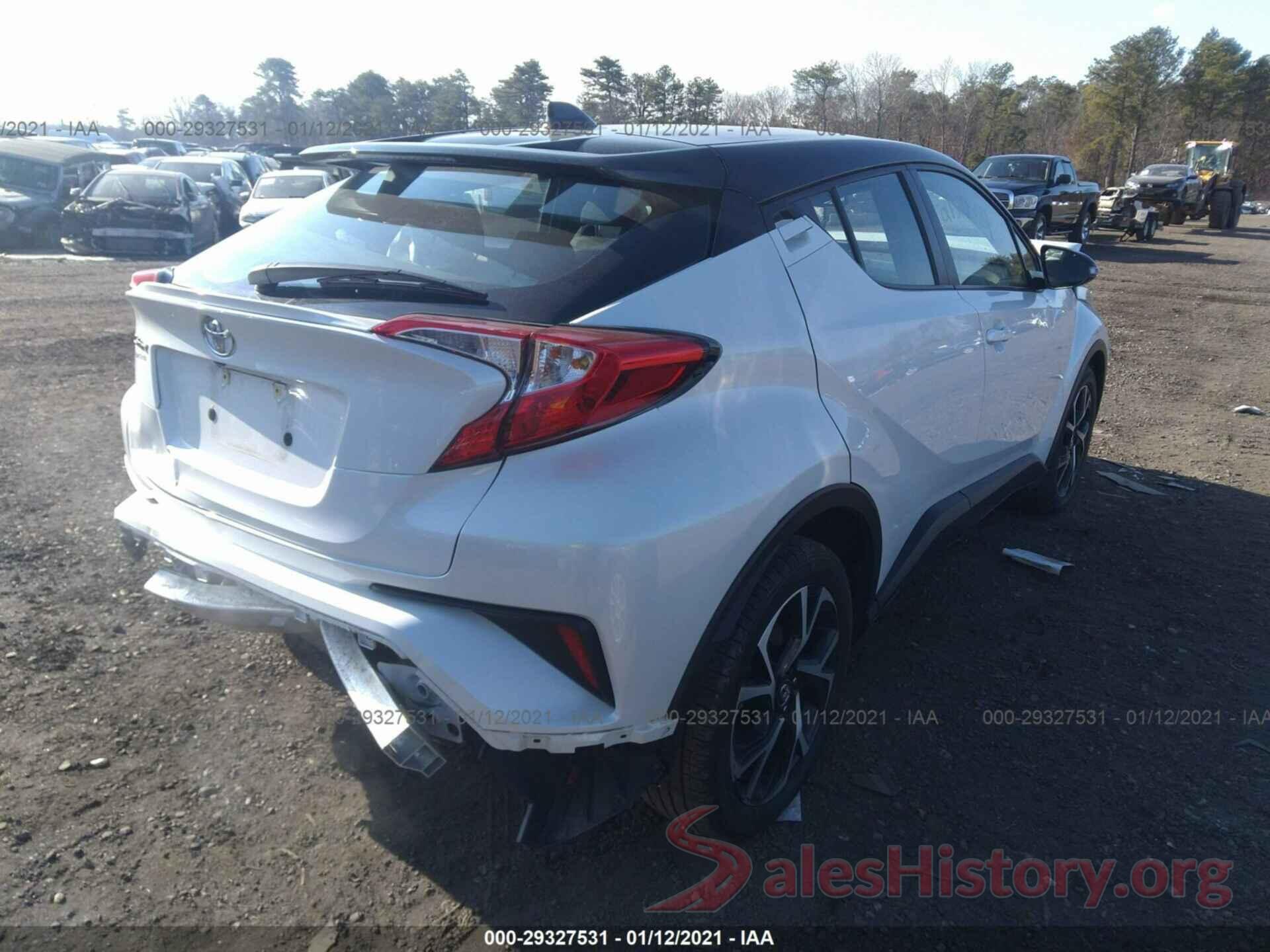 NMTKHMBX2KR074943 2019 TOYOTA C-HR