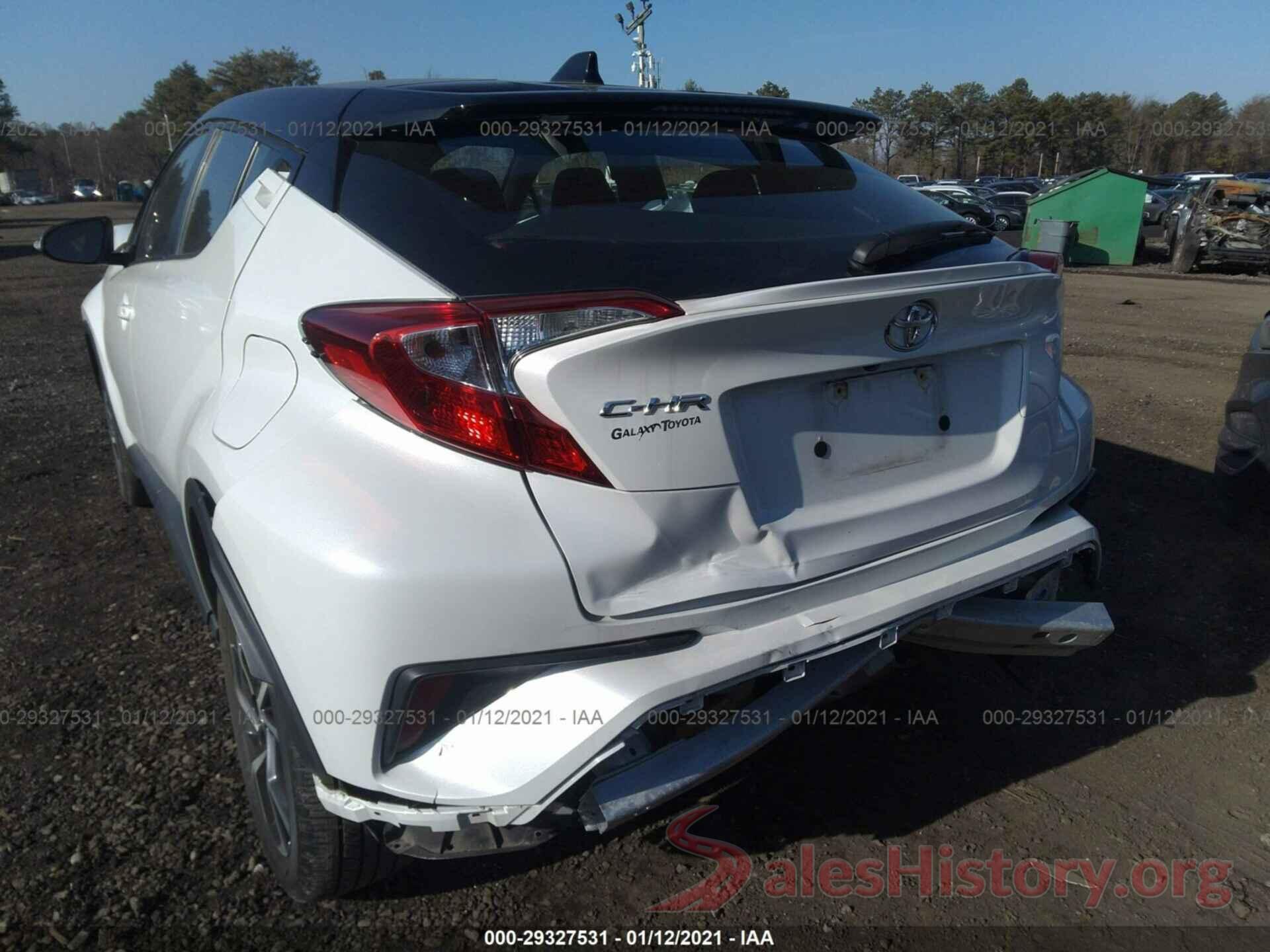 NMTKHMBX2KR074943 2019 TOYOTA C-HR