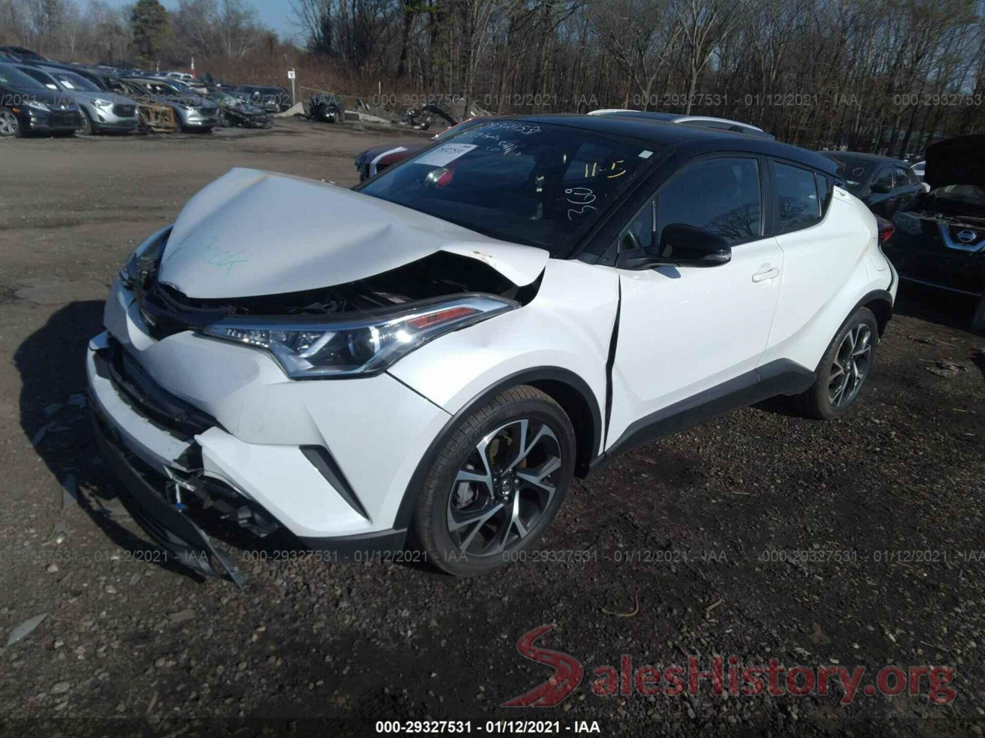 NMTKHMBX2KR074943 2019 TOYOTA C-HR