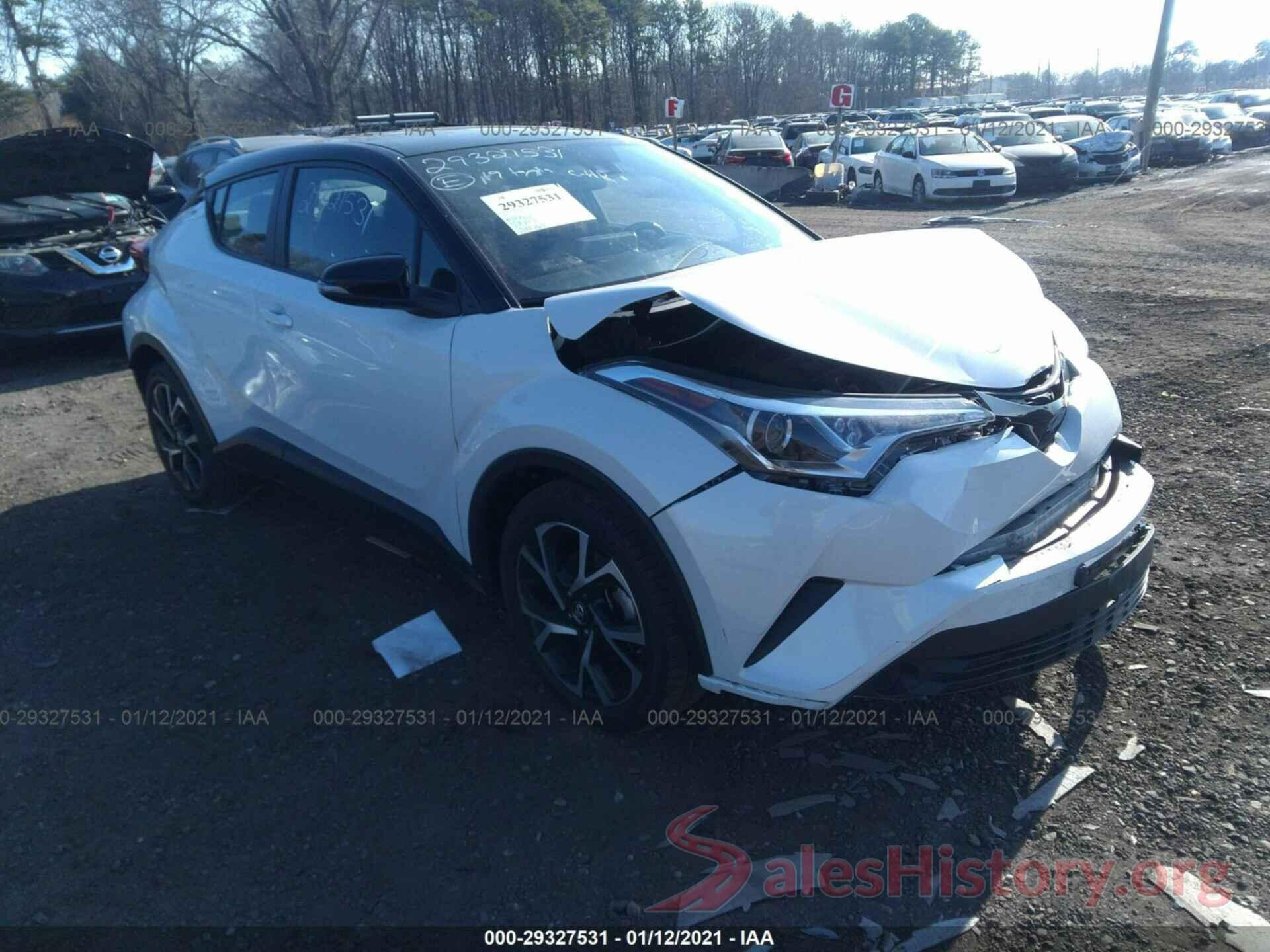 NMTKHMBX2KR074943 2019 TOYOTA C-HR