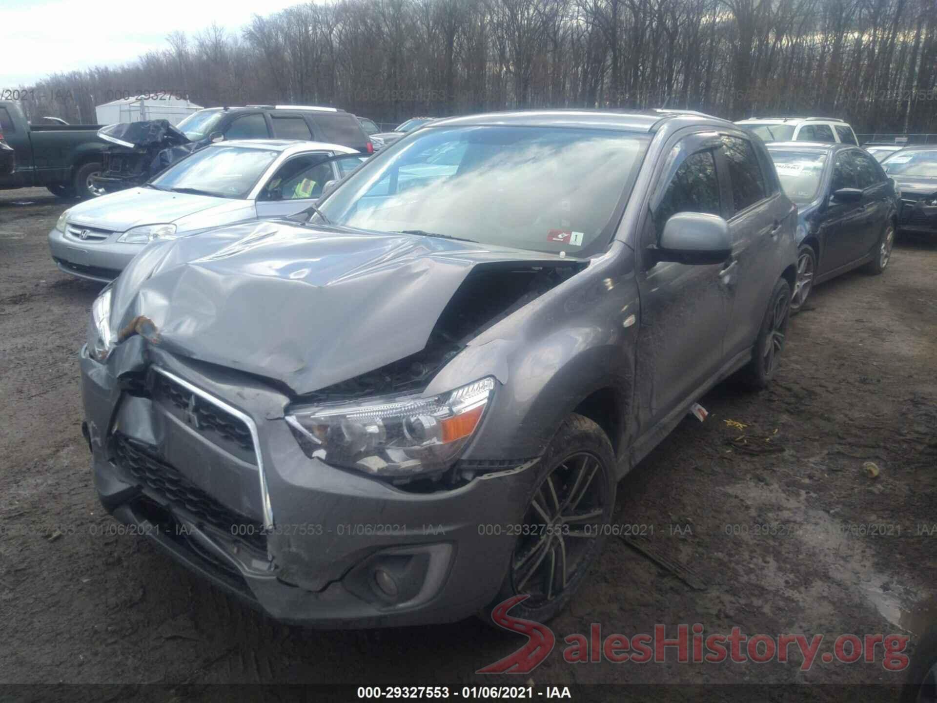 4A4AR4AU7FE054242 2015 MITSUBISHI OUTLANDER SPORT