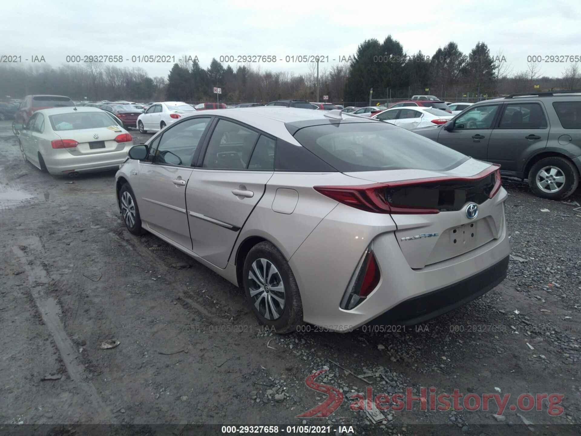 JTDKARFPXL3148366 2020 TOYOTA PRIUS PRIME