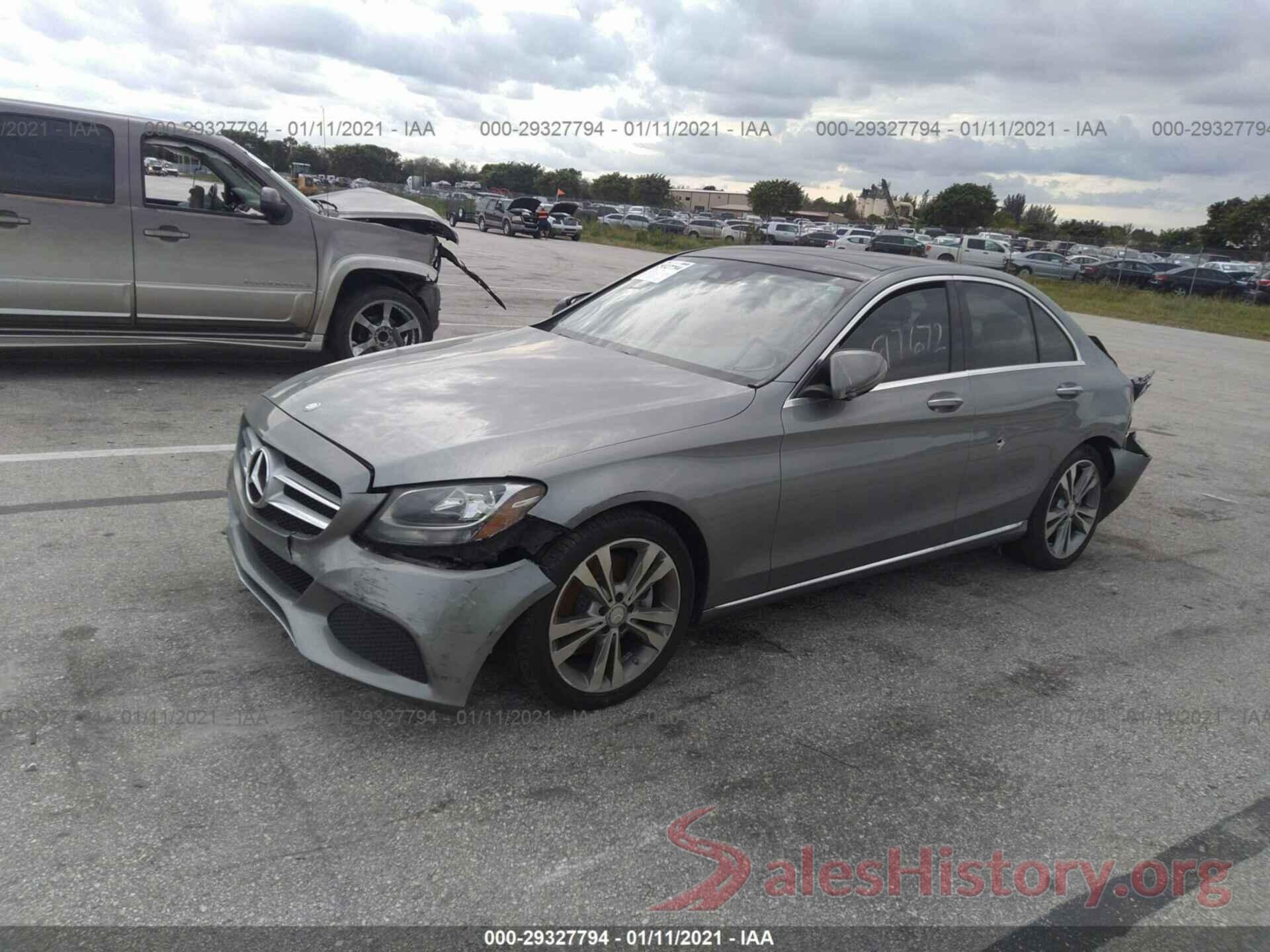 55SWF4JB0GU117331 2016 MERCEDES-BENZ C-CLASS