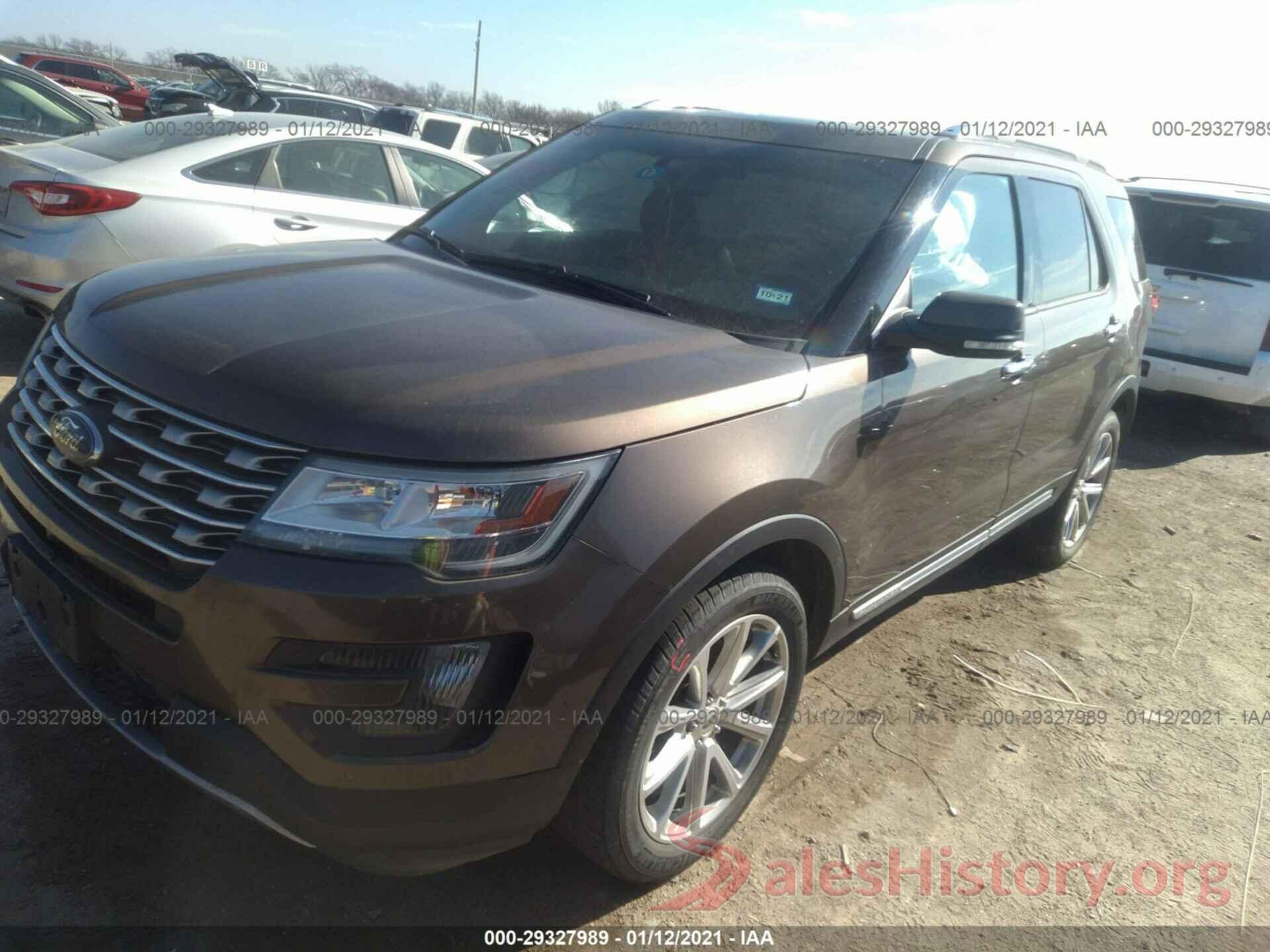 1FM5K8F86GGB27537 2016 FORD EXPLORER