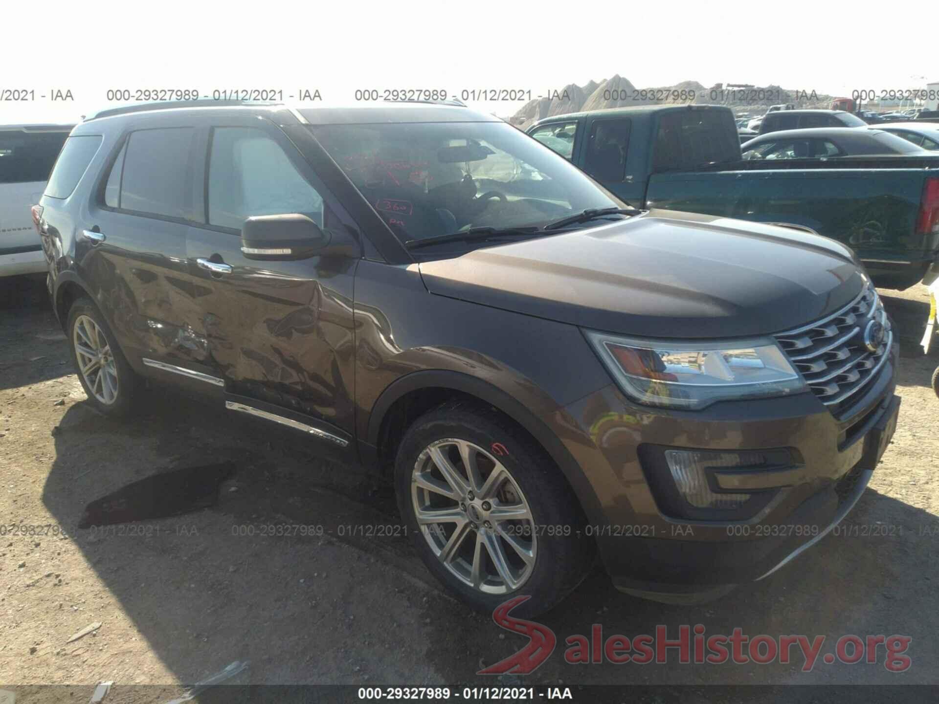 1FM5K8F86GGB27537 2016 FORD EXPLORER