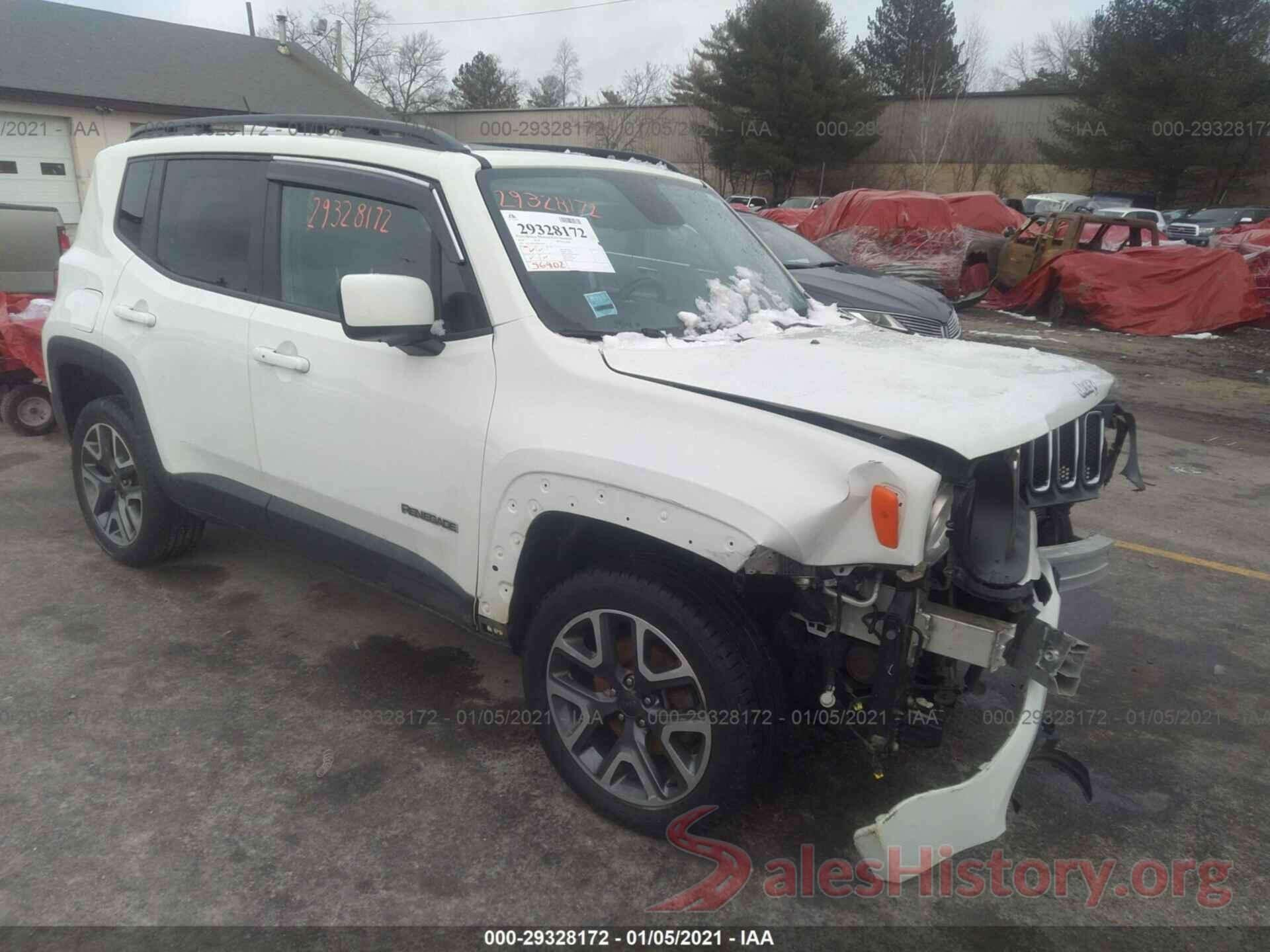 ZACCJBBT4GPE05103 2016 JEEP RENEGADE