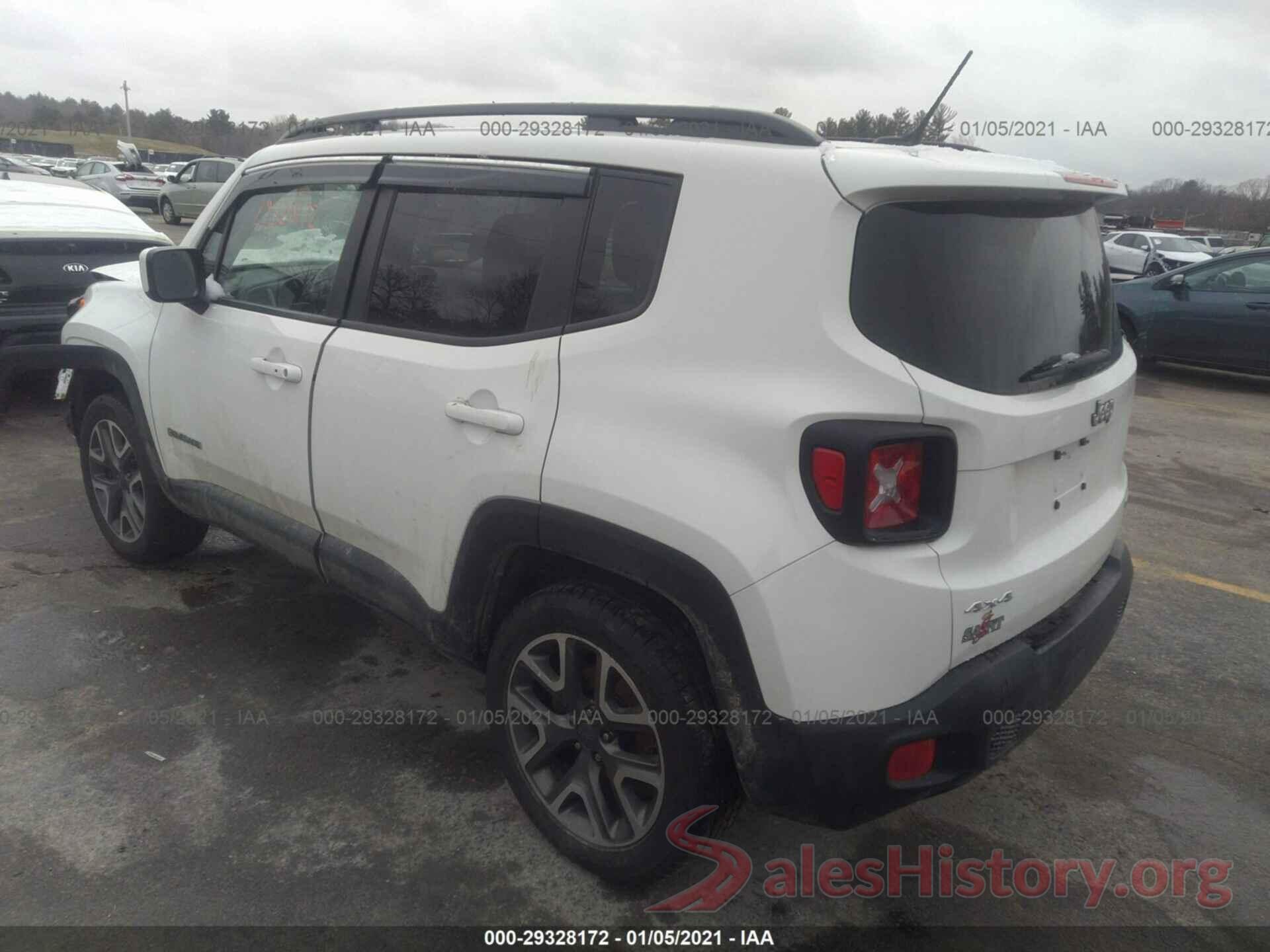 ZACCJBBT4GPE05103 2016 JEEP RENEGADE