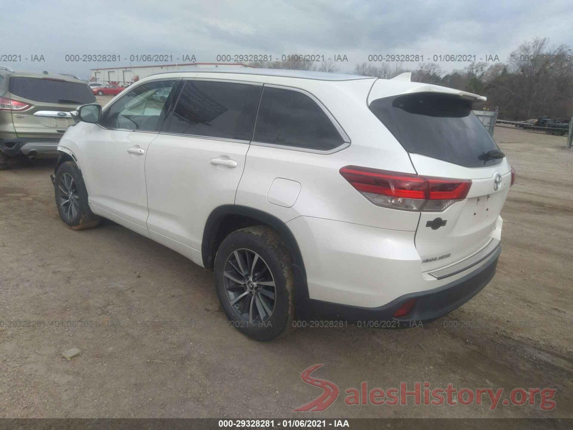 5TDKZRFH1JS538978 2018 TOYOTA HIGHLANDER