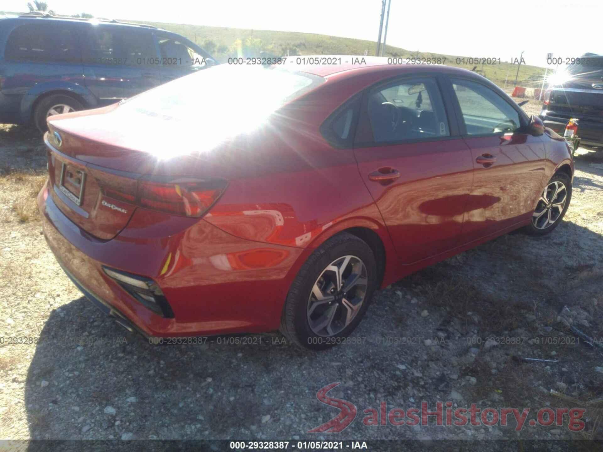 3KPF24AD2LE239137 2020 KIA FORTE