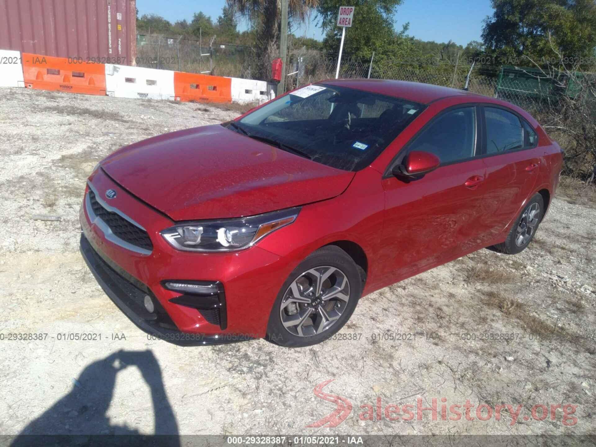 3KPF24AD2LE239137 2020 KIA FORTE