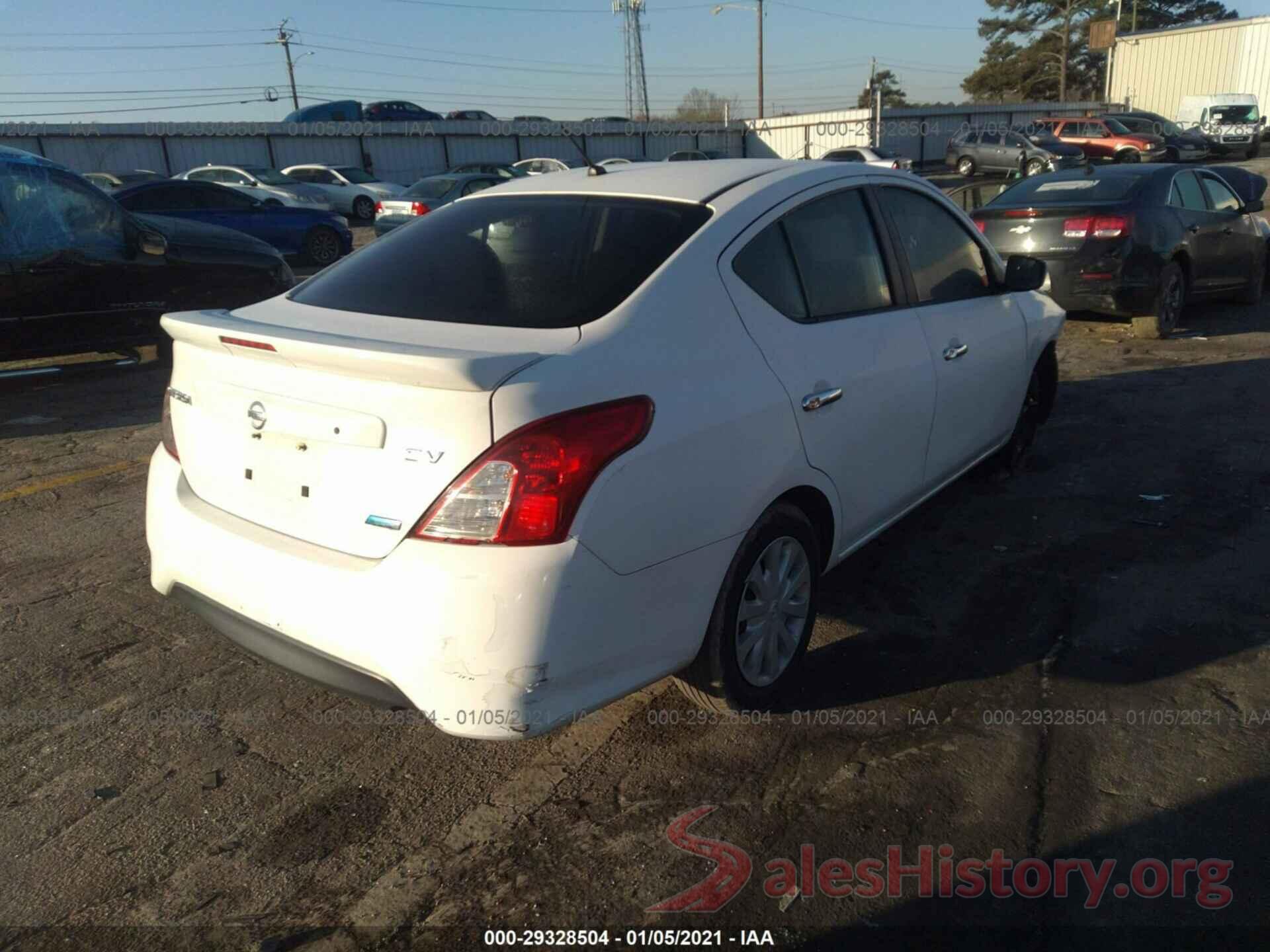 3N1CN7APXGL834148 2016 NISSAN VERSA