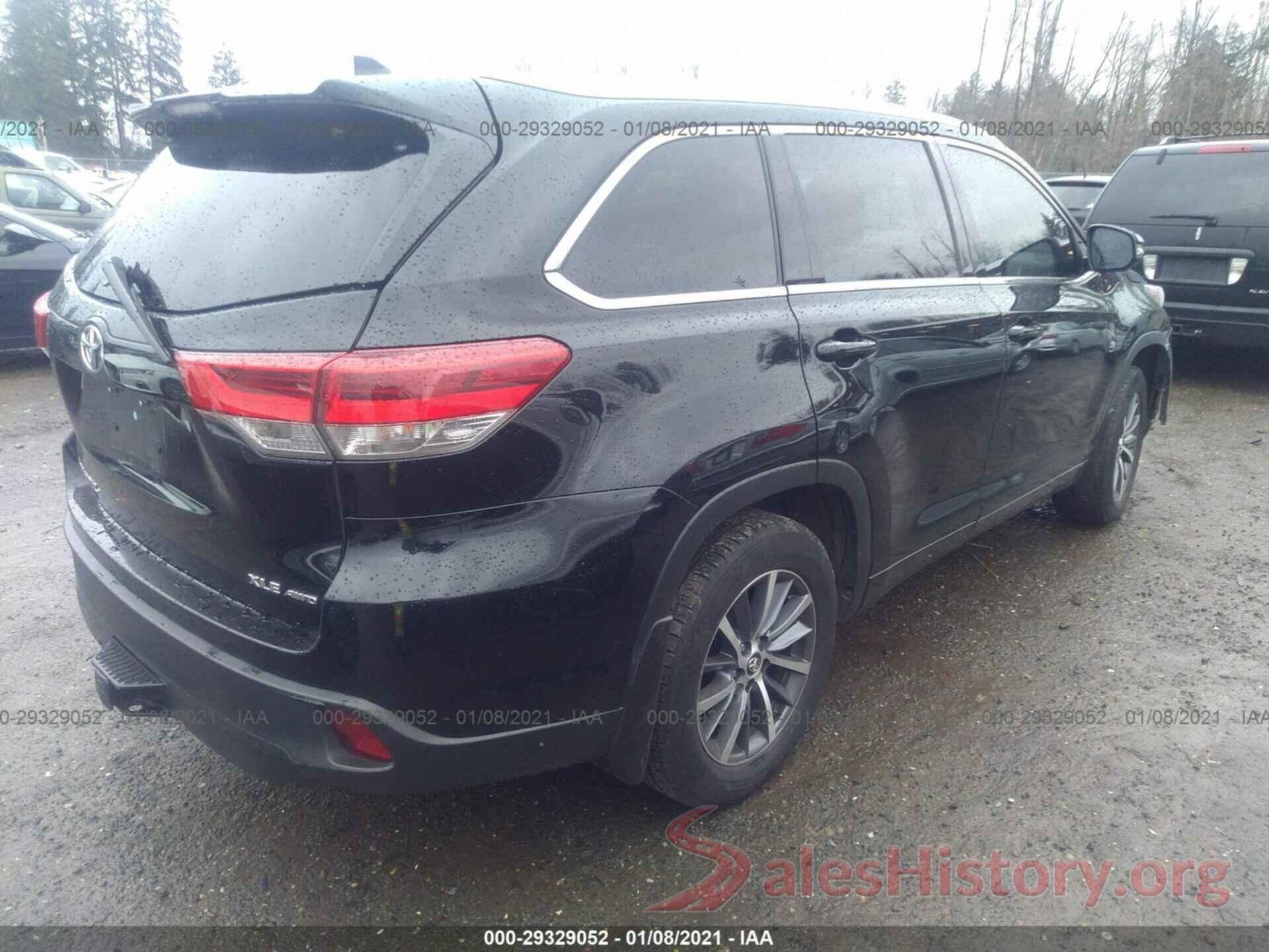 5TDJZRFH6HS435707 2017 TOYOTA HIGHLANDER