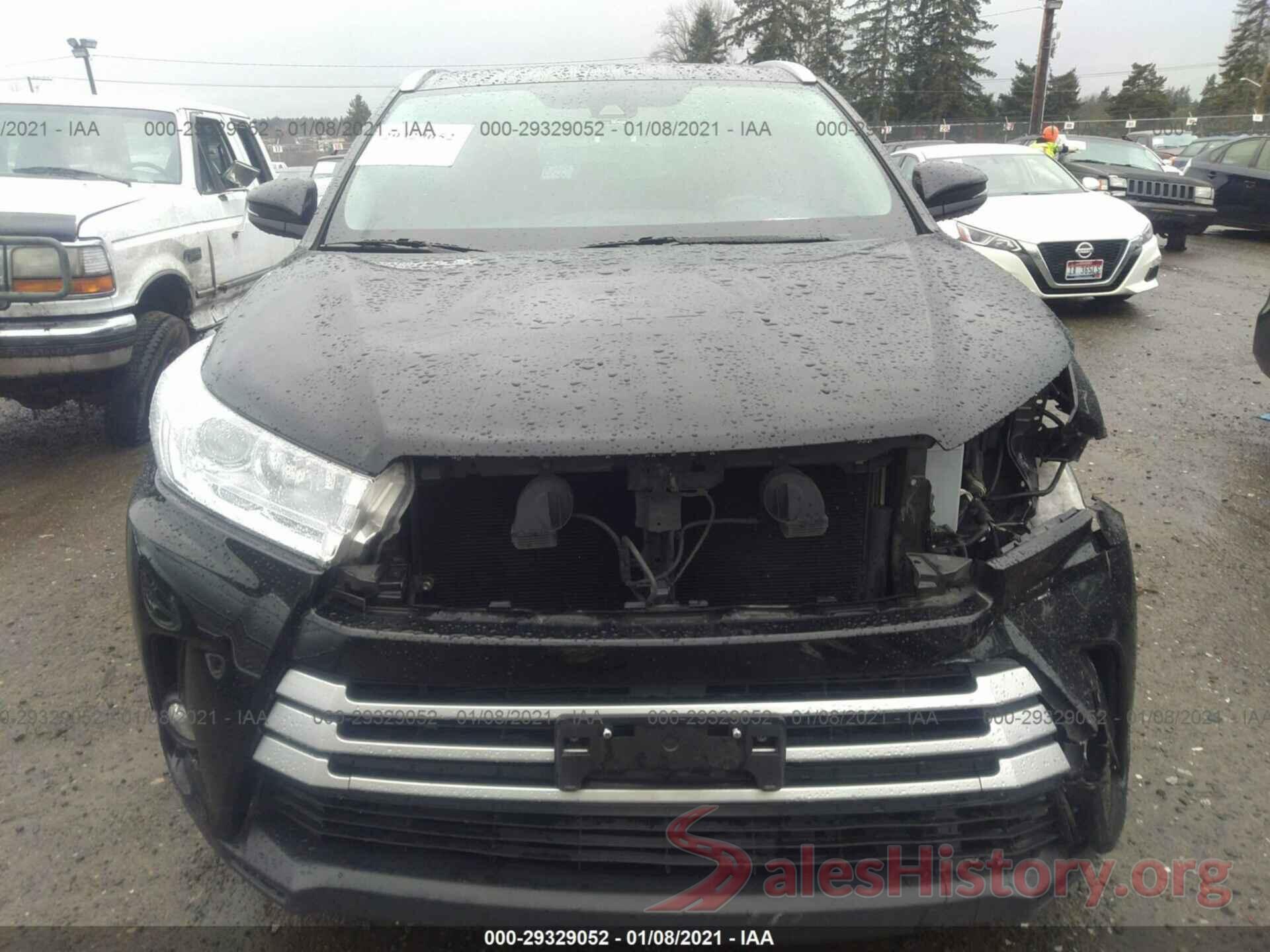 5TDJZRFH6HS435707 2017 TOYOTA HIGHLANDER