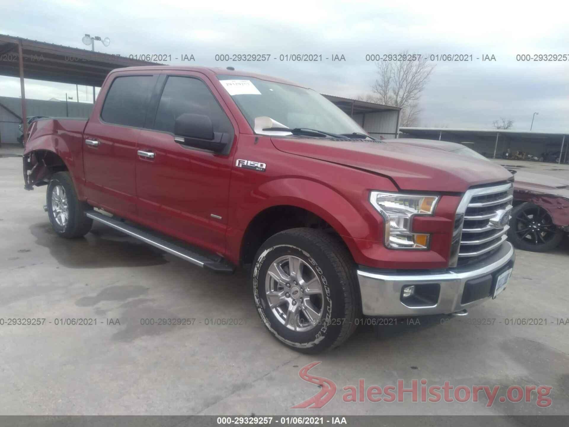 1FTEW1EPXHKD52521 2017 FORD F-150