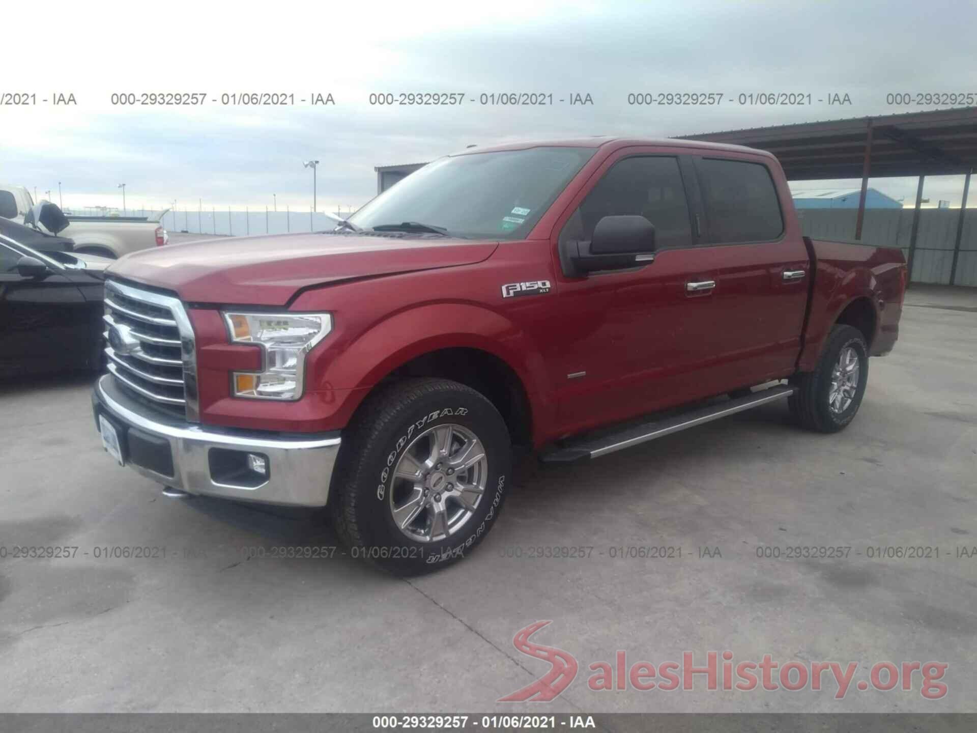 1FTEW1EPXHKD52521 2017 FORD F-150