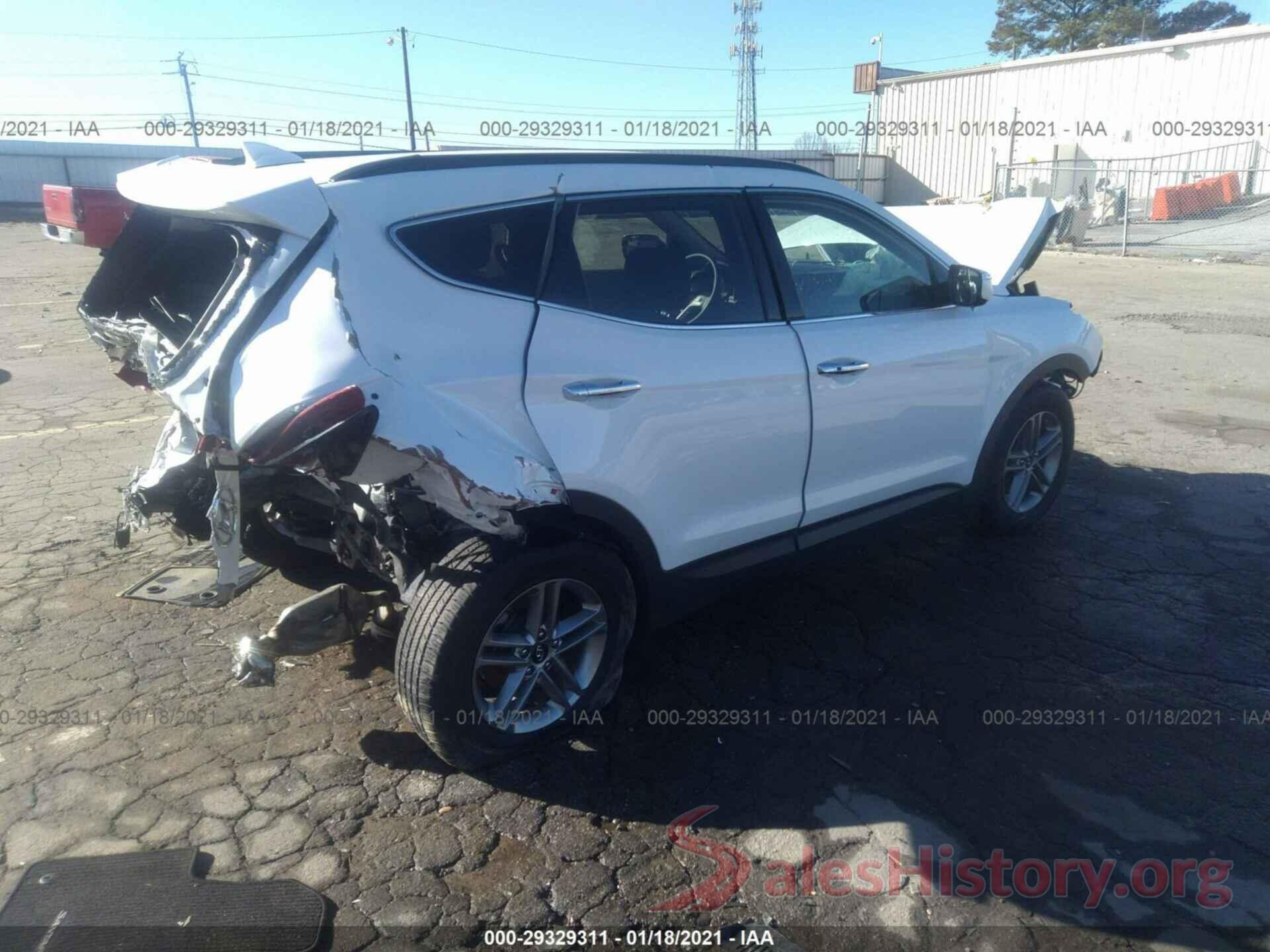 5XYZUDLB4JG548952 2018 HYUNDAI SANTA FE SPORT