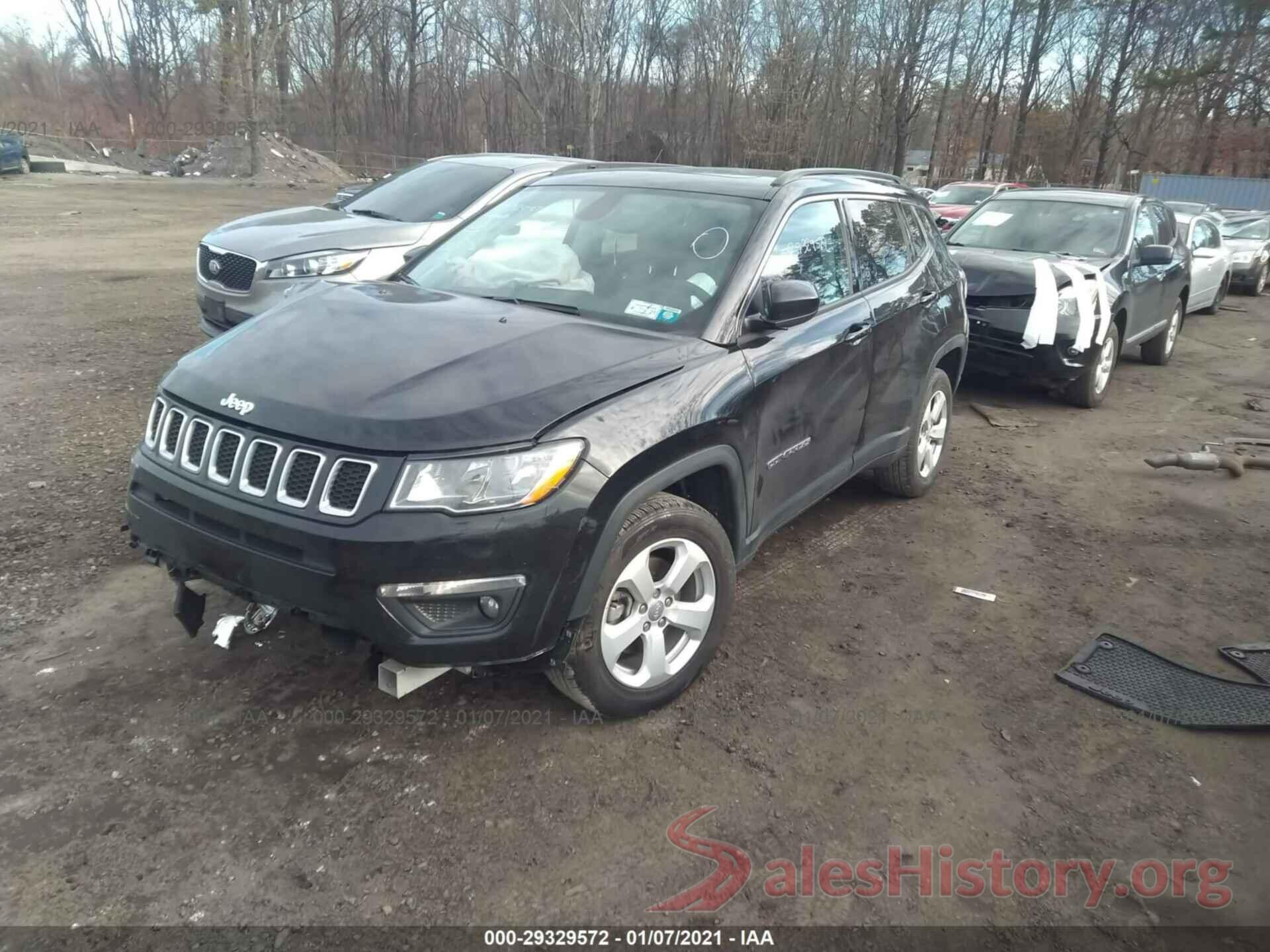 3C4NJDBB0KT629000 2019 JEEP COMPASS