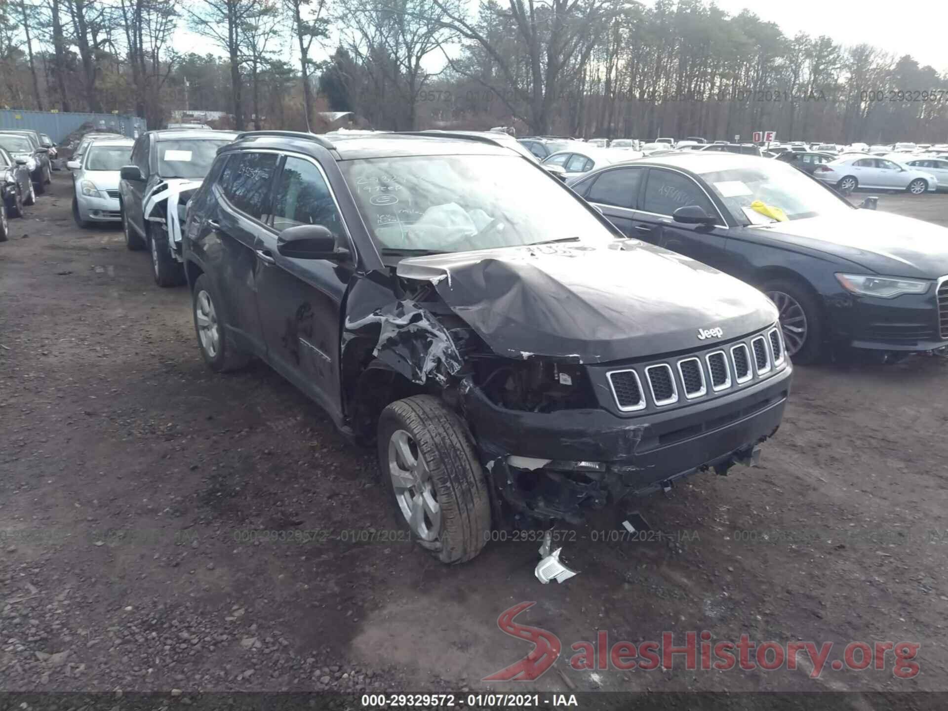 3C4NJDBB0KT629000 2019 JEEP COMPASS