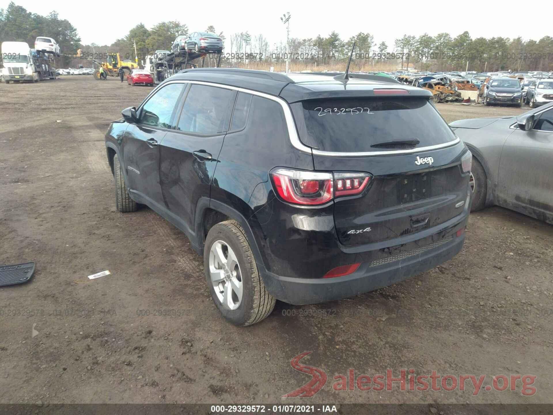 3C4NJDBB0KT629000 2019 JEEP COMPASS