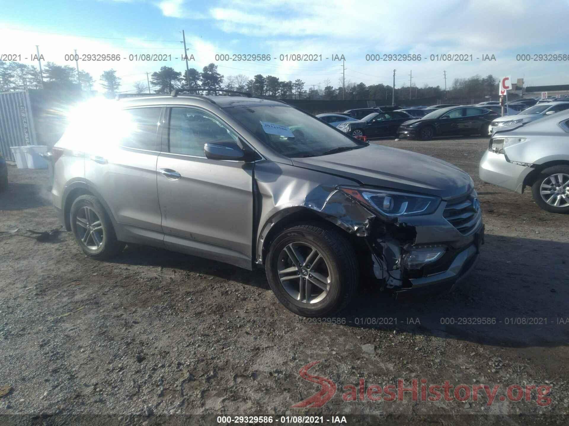 5NMZUDLBXJH080893 2018 HYUNDAI SANTA FE SPORT