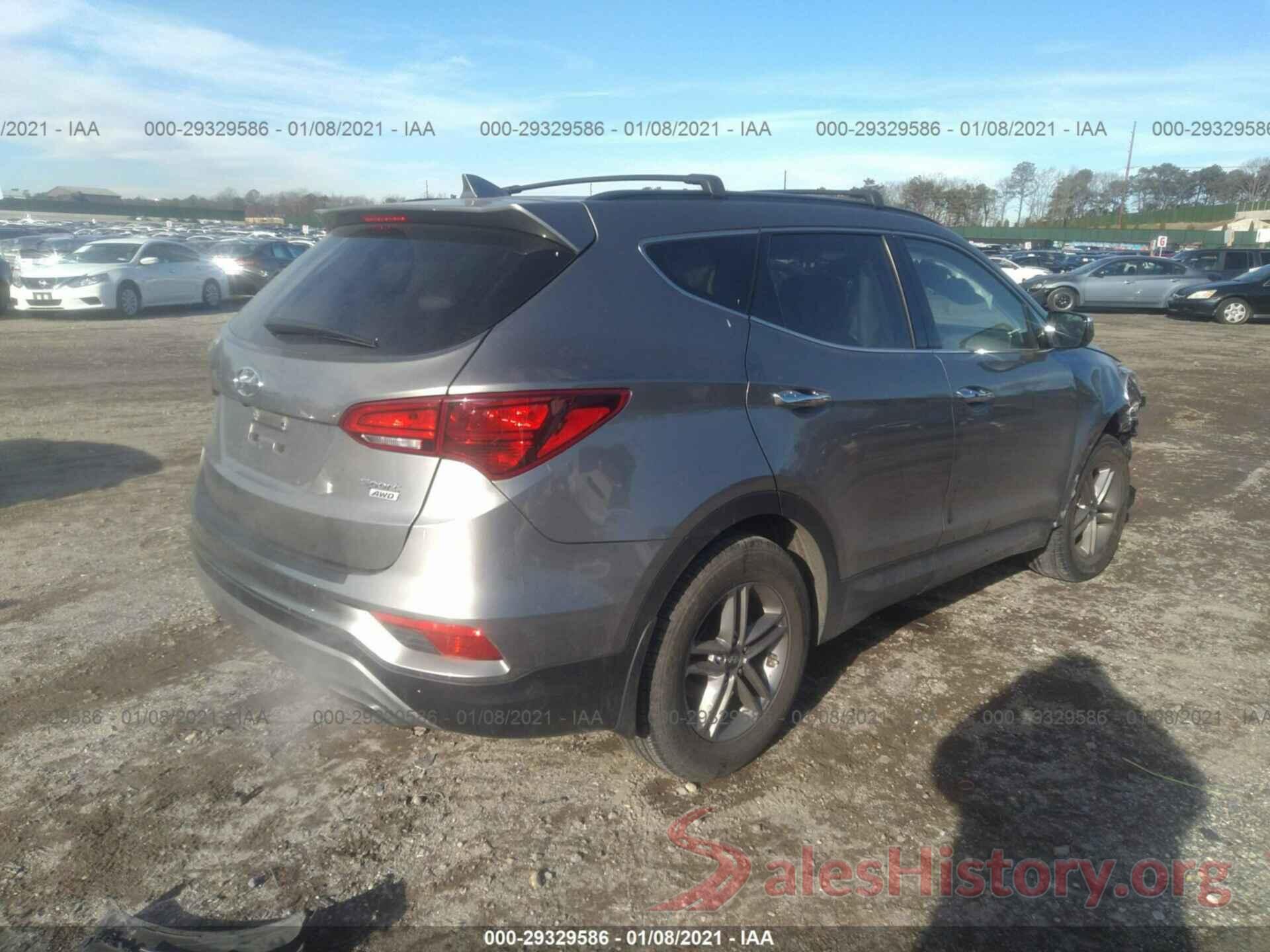 5NMZUDLBXJH080893 2018 HYUNDAI SANTA FE SPORT