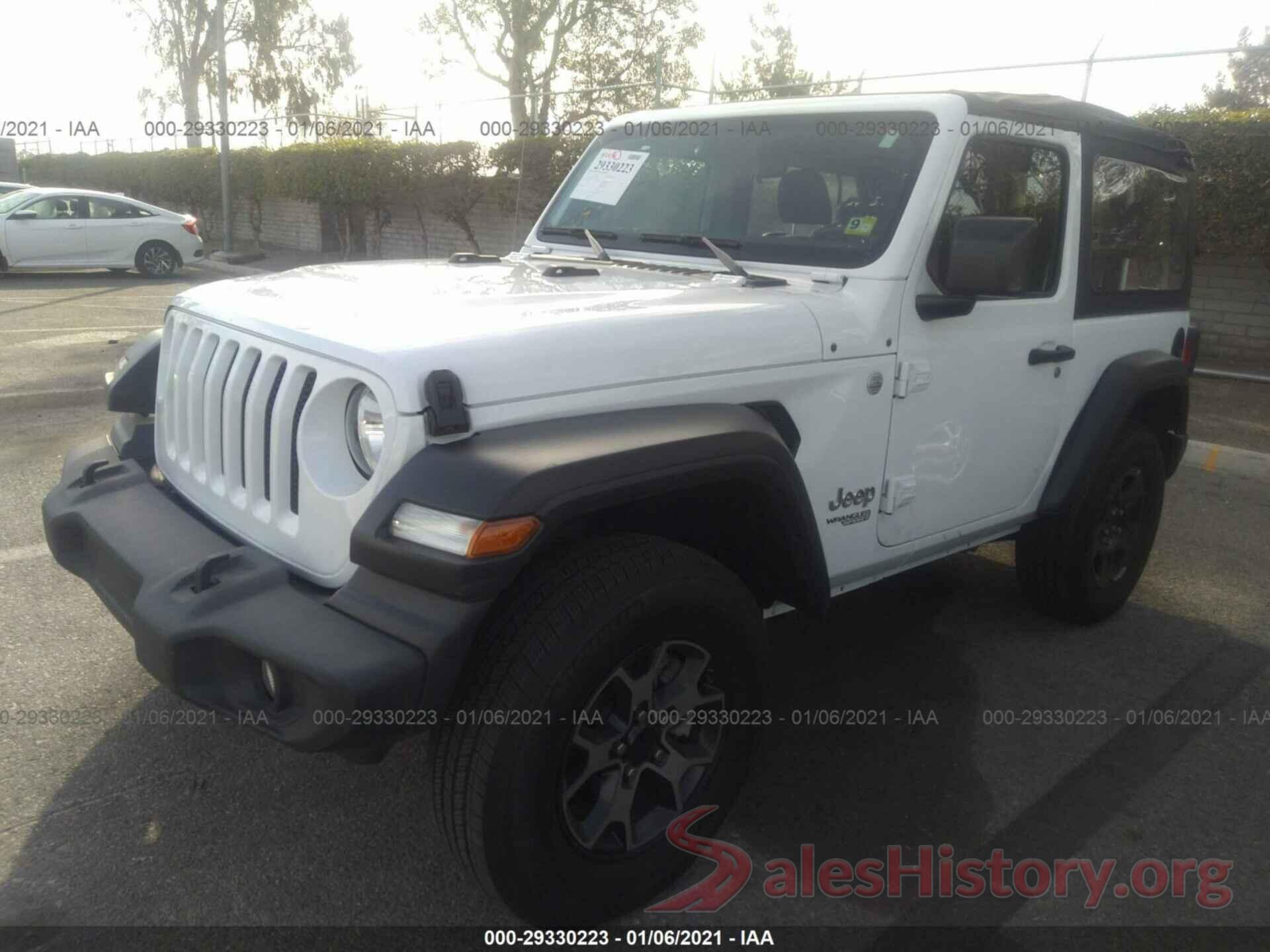 1C4GJXANXLW128634 2020 JEEP WRANGLER