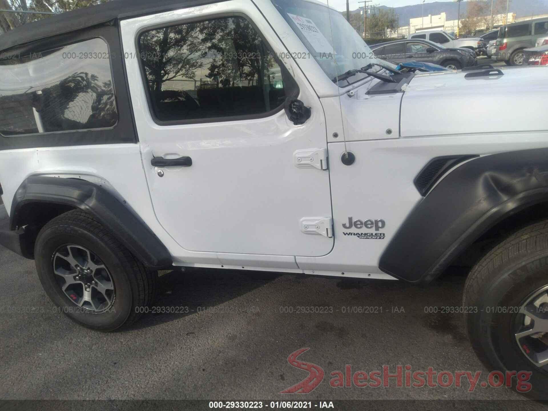 1C4GJXANXLW128634 2020 JEEP WRANGLER