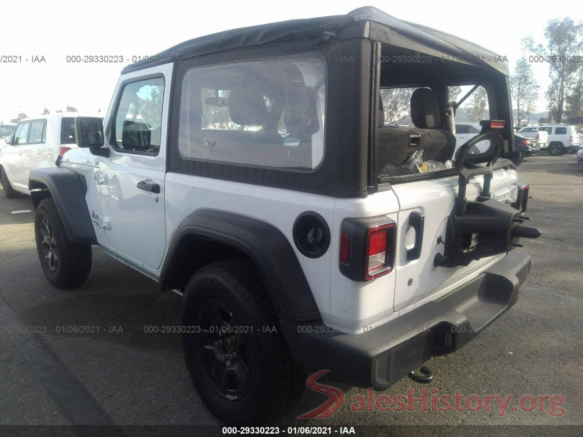 1C4GJXANXLW128634 2020 JEEP WRANGLER