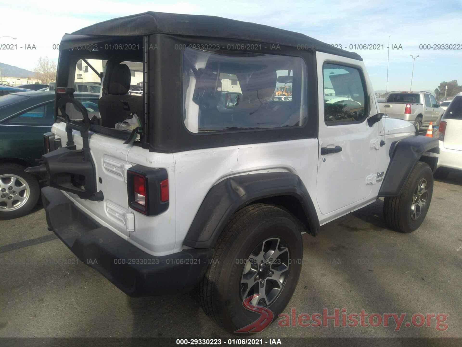 1C4GJXANXLW128634 2020 JEEP WRANGLER