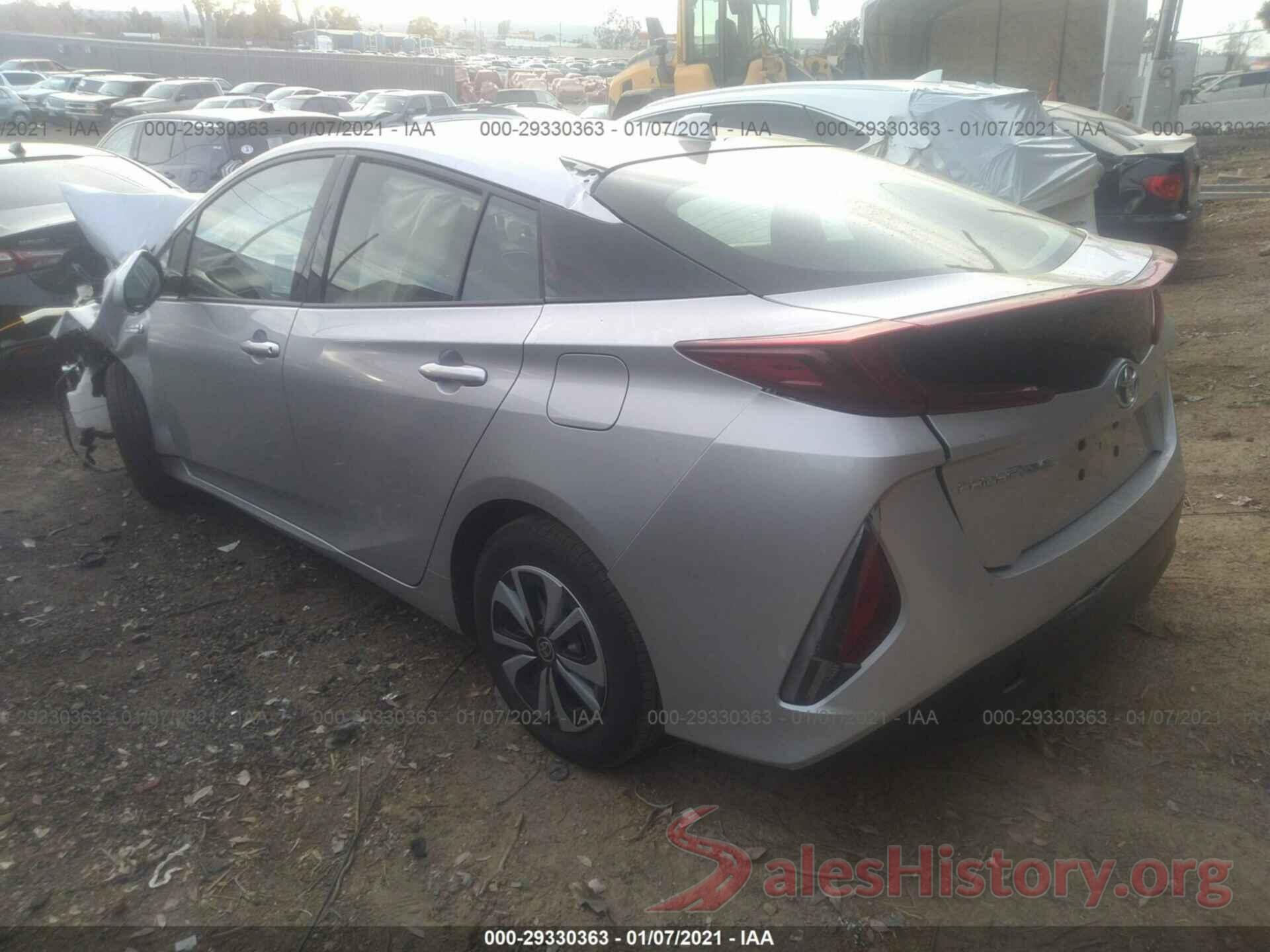 JTDKARFP3K3113554 2019 TOYOTA PRIUS PRIME