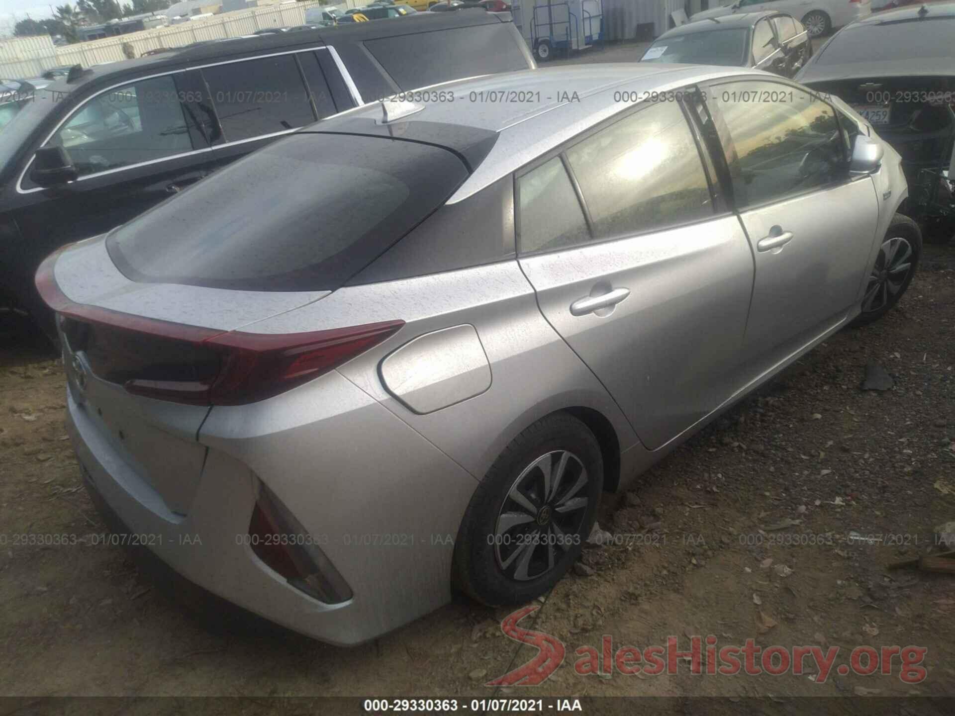 JTDKARFP3K3113554 2019 TOYOTA PRIUS PRIME