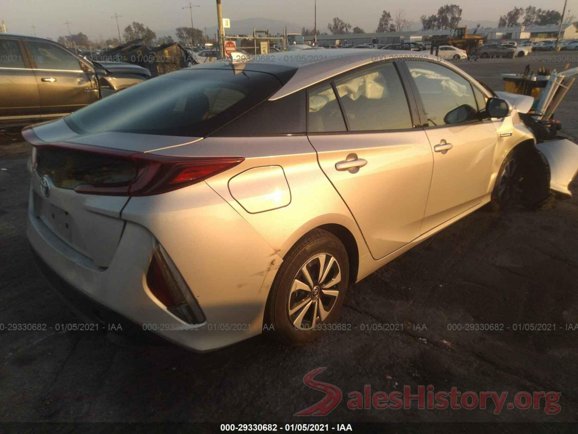 JTDKARFPXJ3092474 2018 TOYOTA PRIUS PRIME