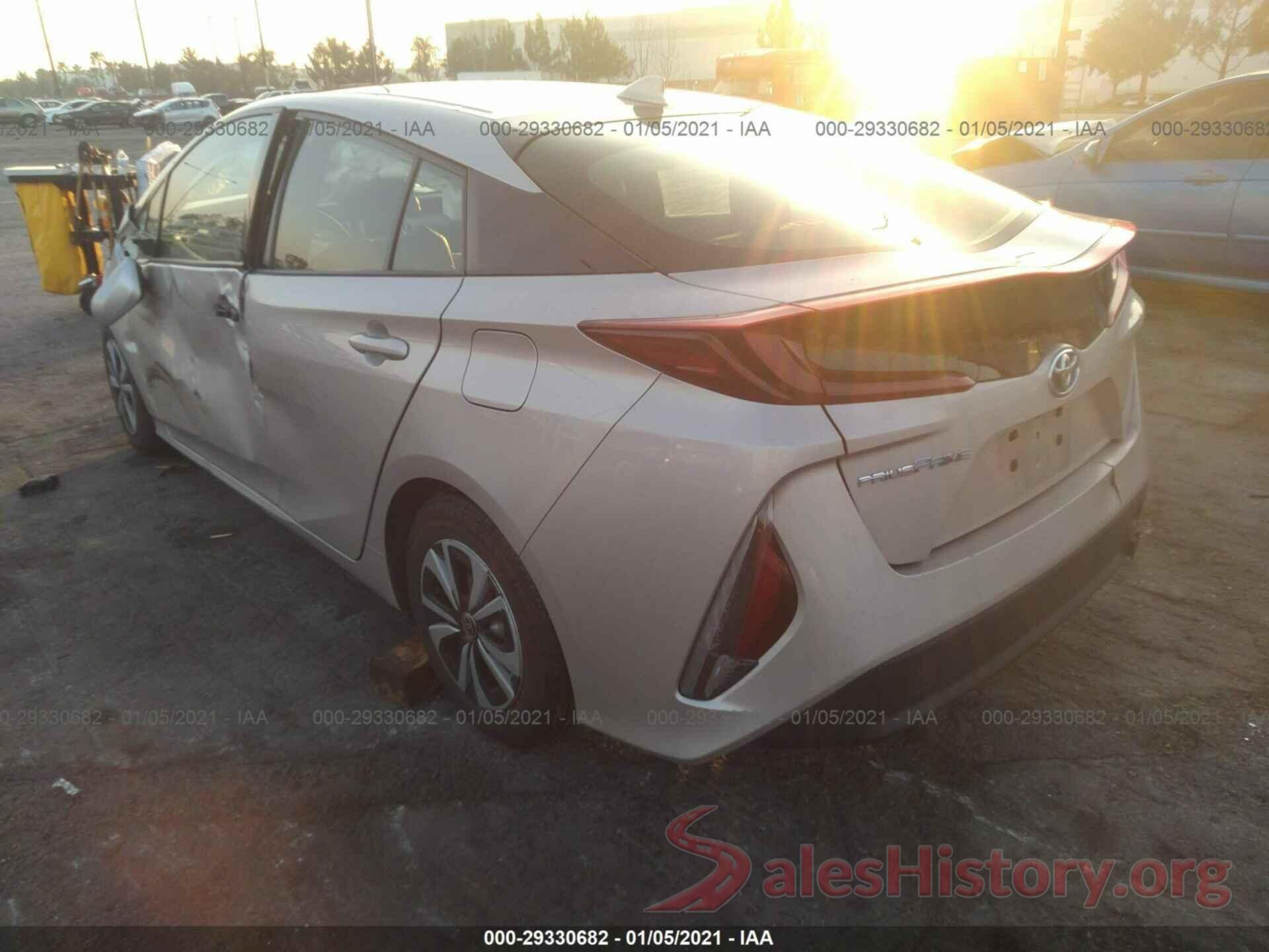 JTDKARFPXJ3092474 2018 TOYOTA PRIUS PRIME