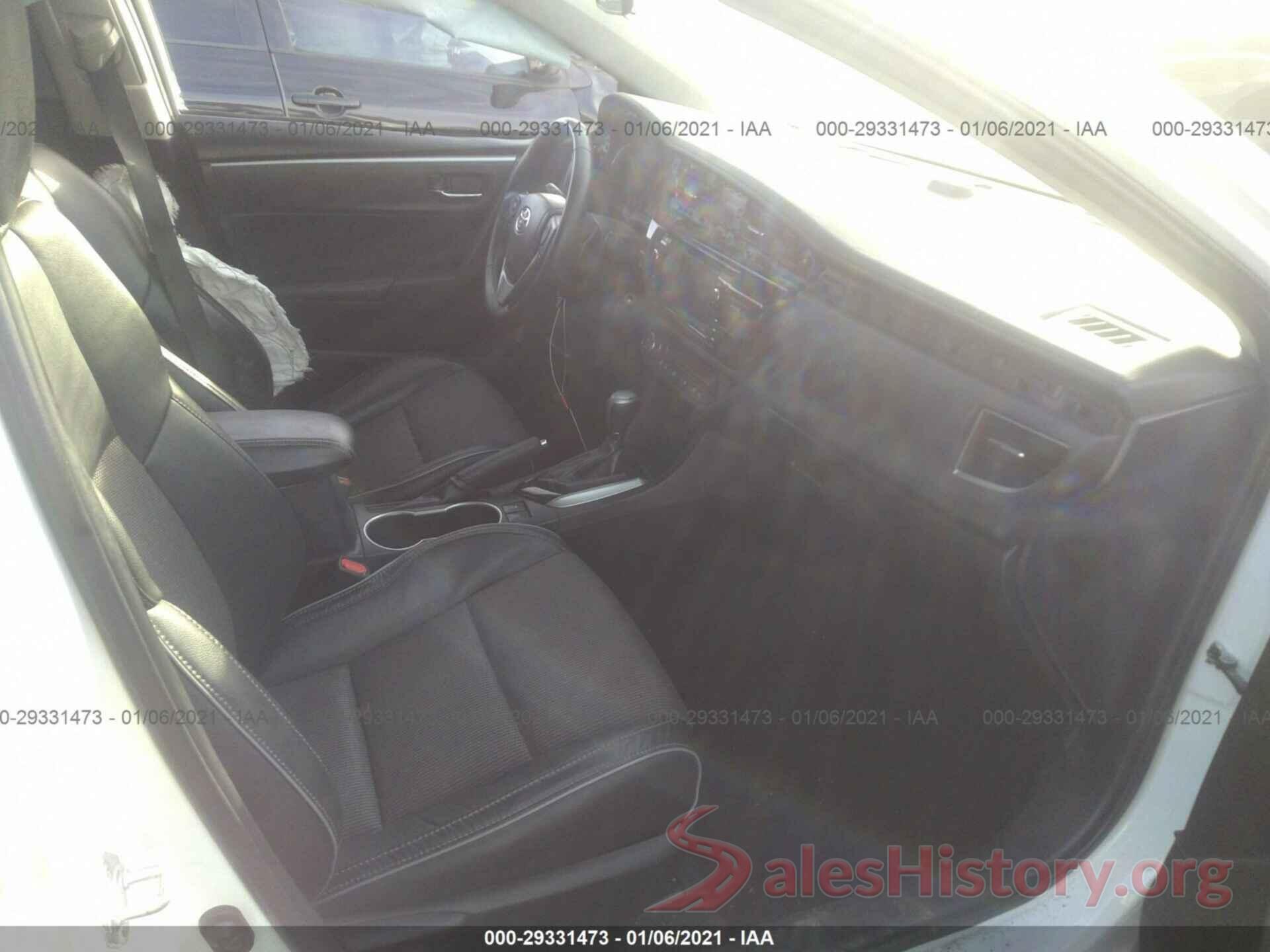 5YFBURHE1GP484794 2016 TOYOTA COROLLA