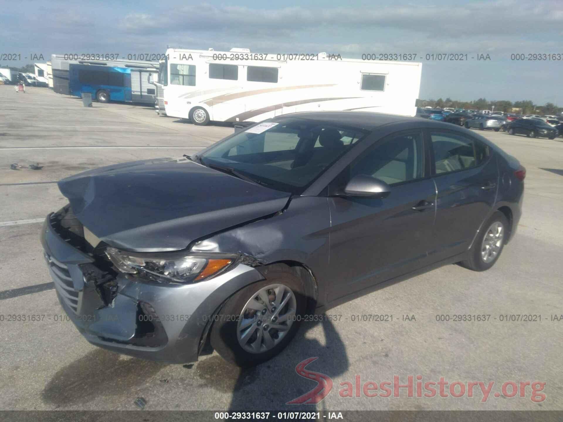 KMHD74LF5HU113883 2017 HYUNDAI ELANTRA