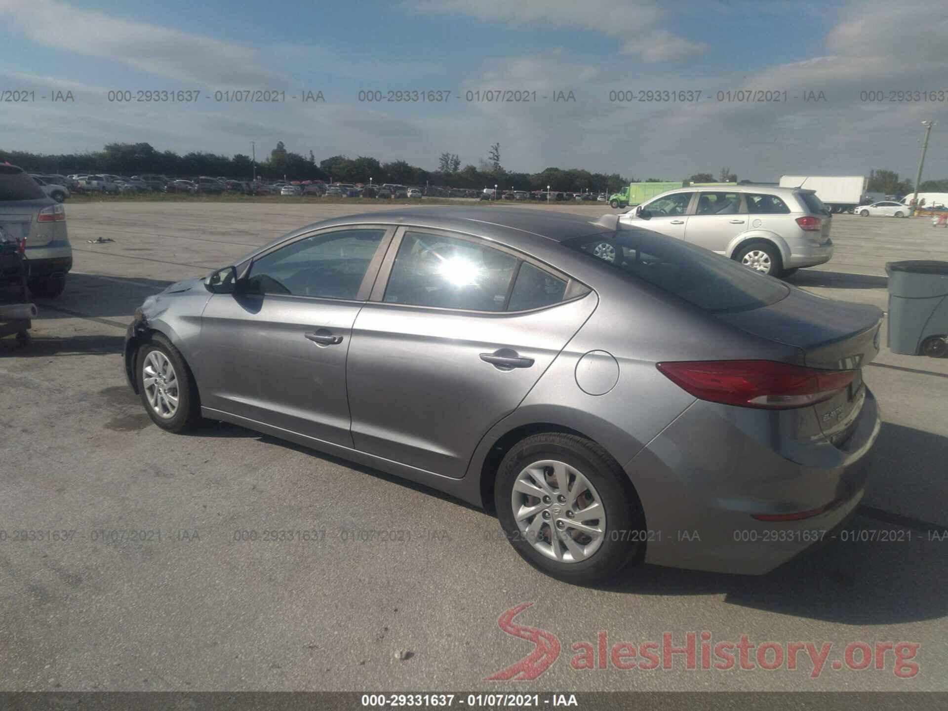 KMHD74LF5HU113883 2017 HYUNDAI ELANTRA