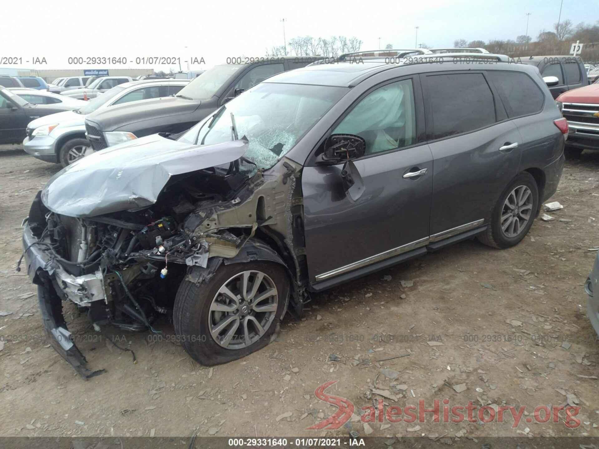 5N1AR2MN9GC663390 2016 NISSAN PATHFINDER