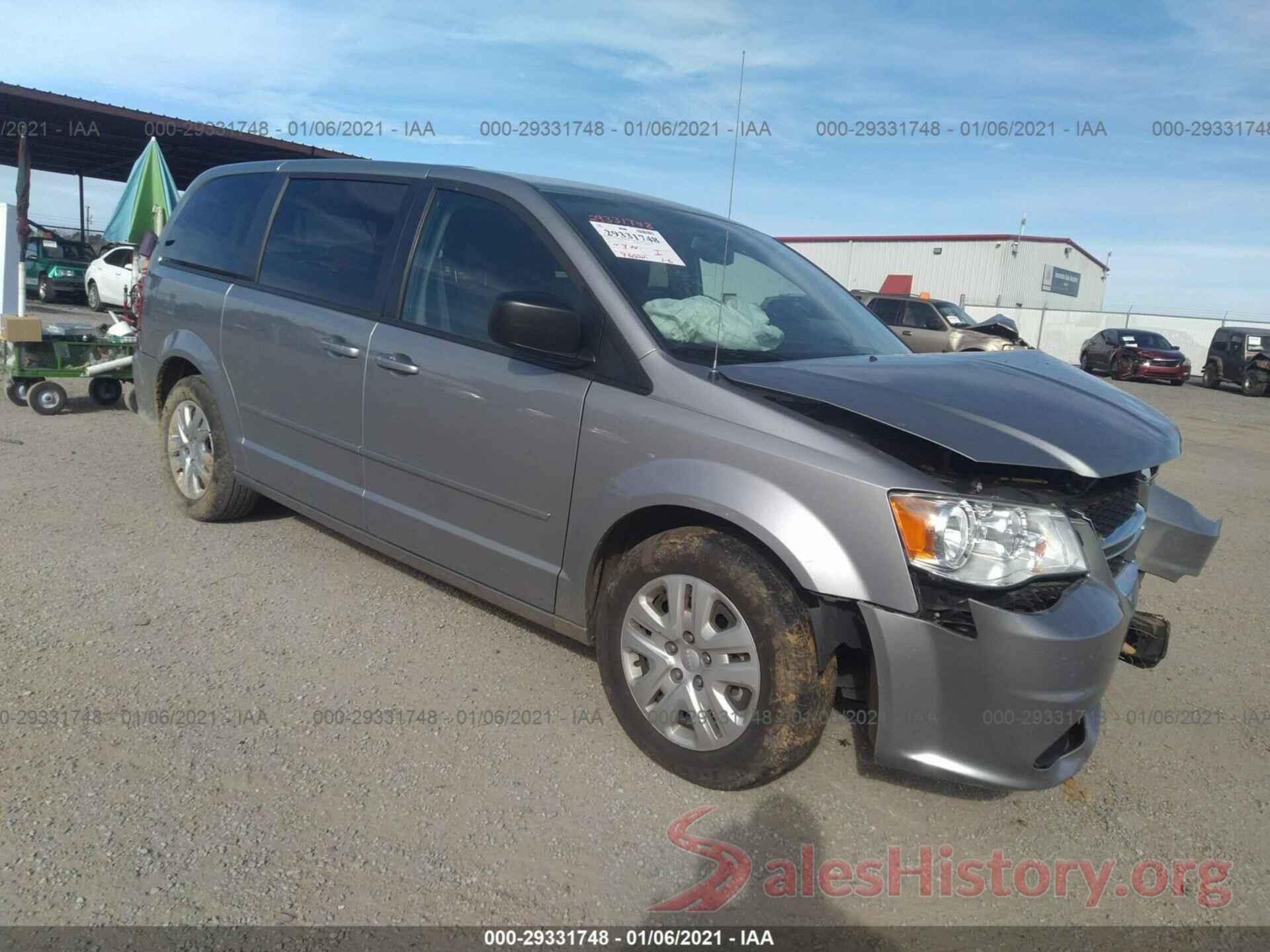 2C4RDGBG7HR624863 2017 DODGE GRAND CARAVAN