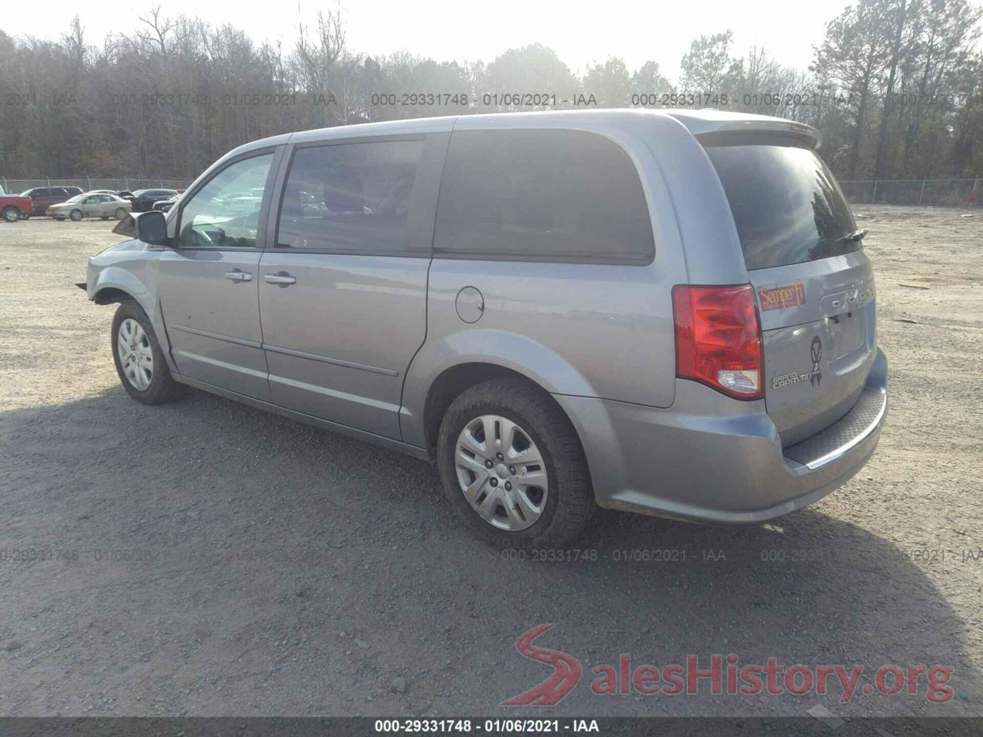 2C4RDGBG7HR624863 2017 DODGE GRAND CARAVAN