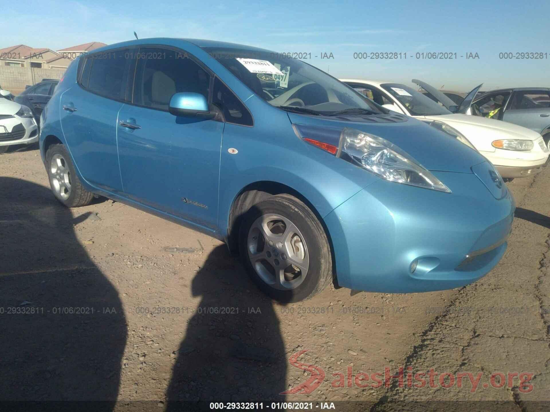 JN1AZ0CP6BT004612 2011 NISSAN LEAF