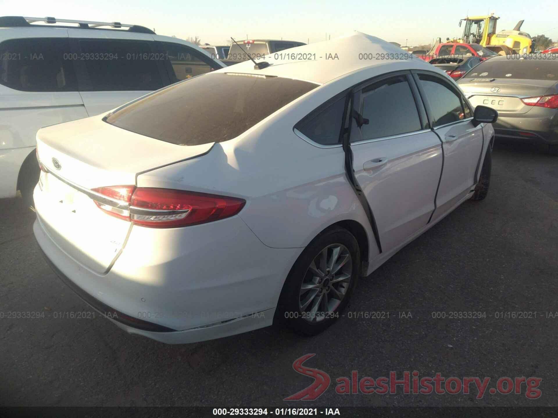 3FA6P0HD0HR251910 2017 FORD FUSION