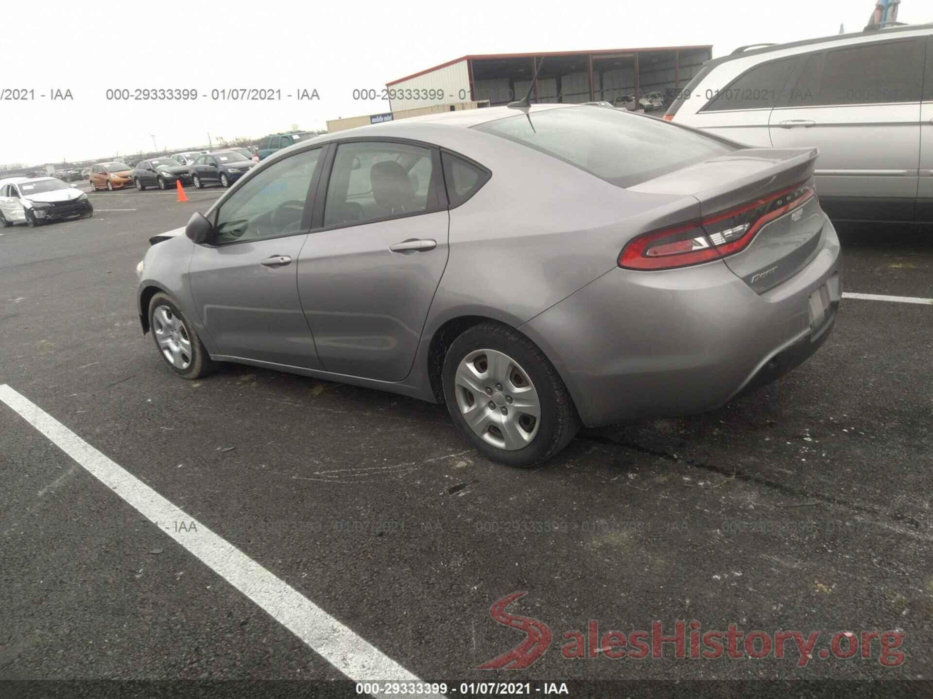 1C3CDFAA6GD623822 2016 DODGE DART