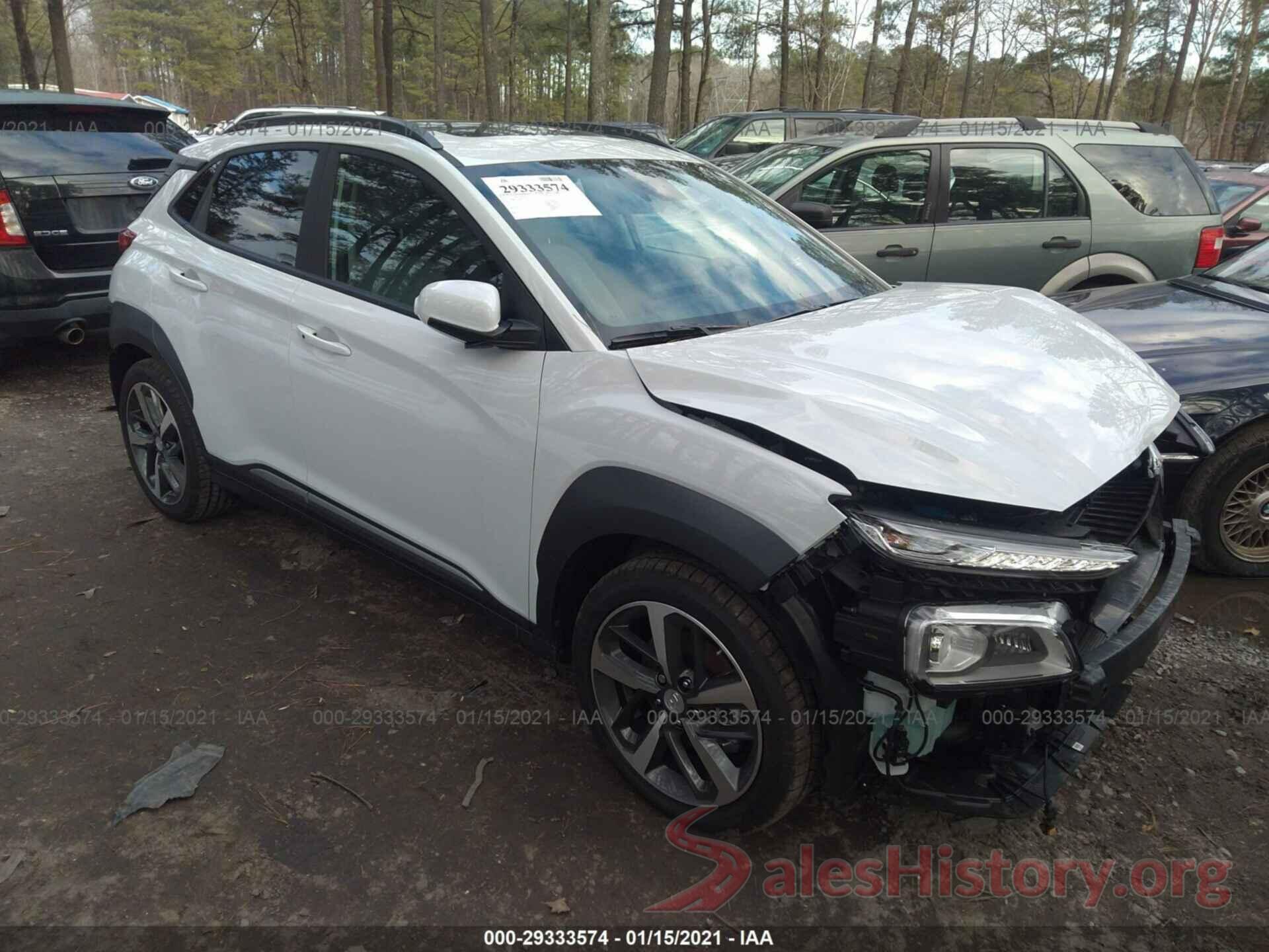 KM8K33A58MU617183 2021 HYUNDAI KONA