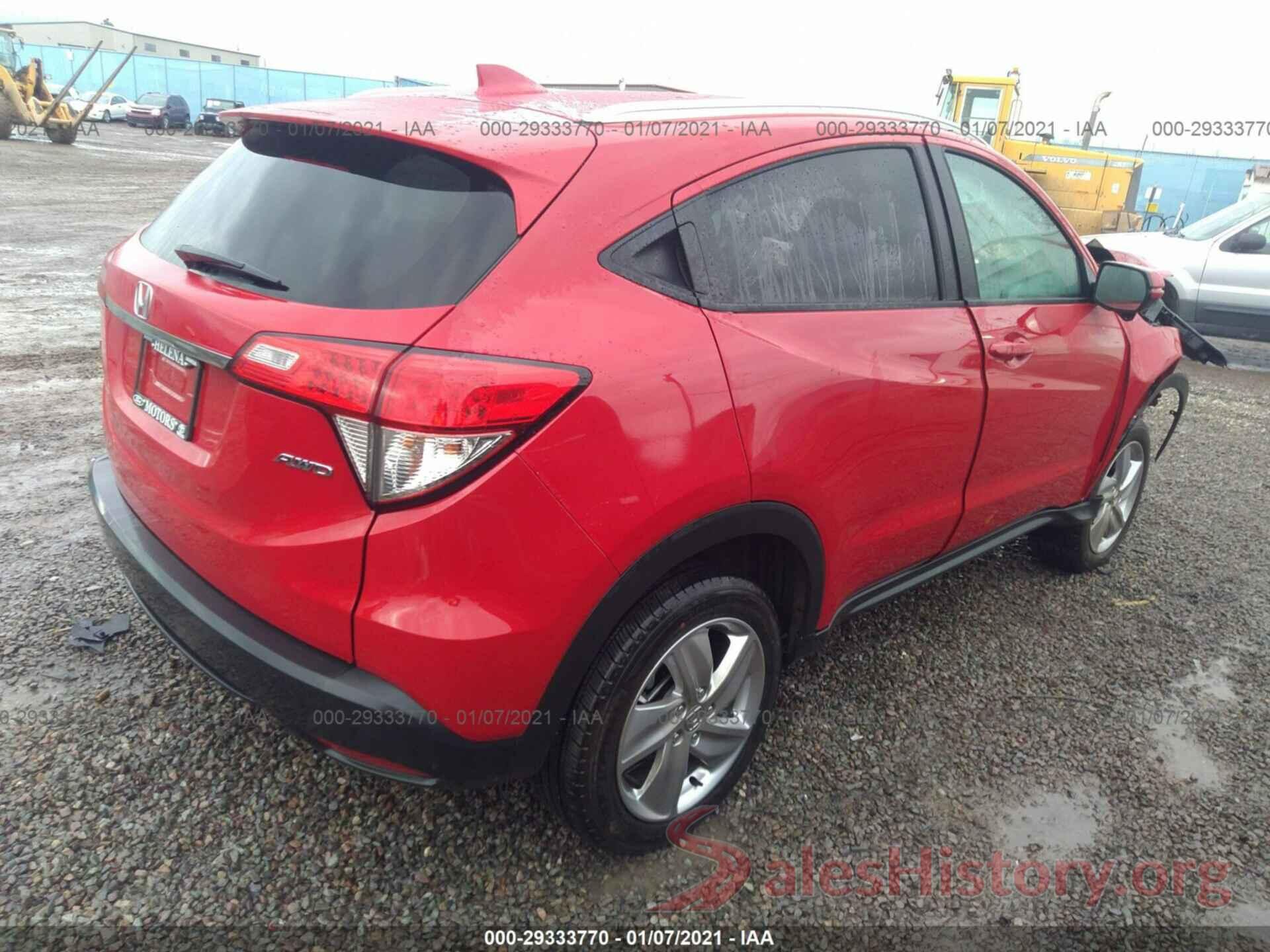 3CZRU6H53LM723724 2020 HONDA HR-V