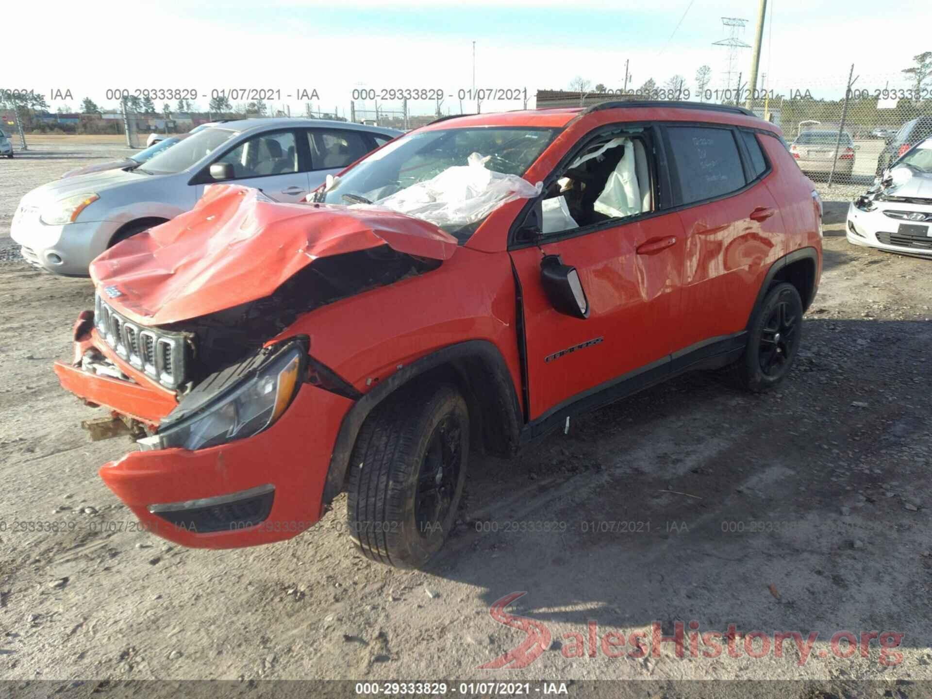 3C4NJCAB5JT267501 2018 JEEP COMPASS