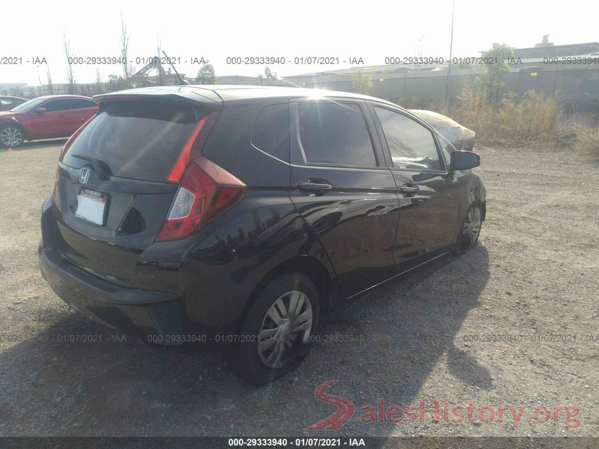 JHMGK5H51GX007089 2016 HONDA FIT