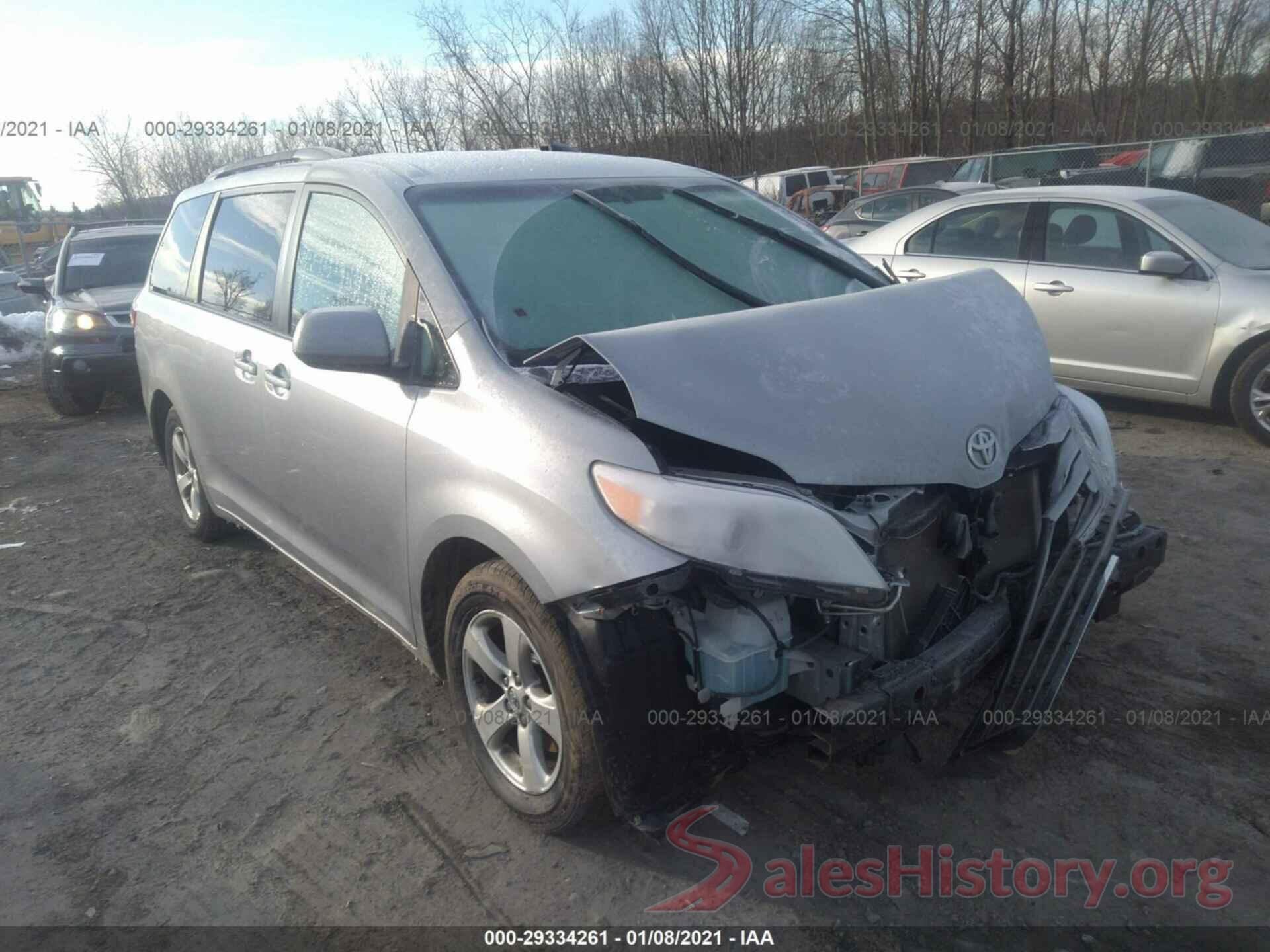 5TDKK3DCXGS695734 2016 TOYOTA SIENNA