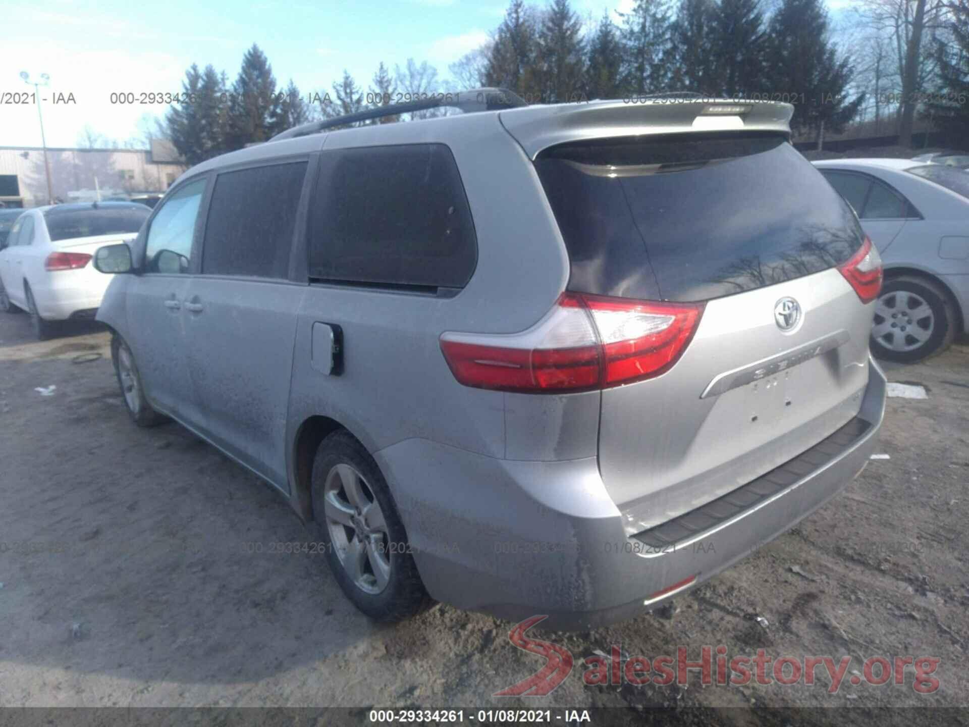 5TDKK3DCXGS695734 2016 TOYOTA SIENNA