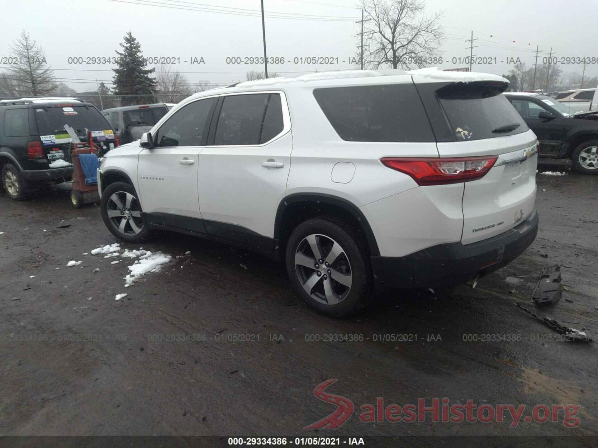 1GNEVHKW9JJ165717 2018 CHEVROLET TRAVERSE